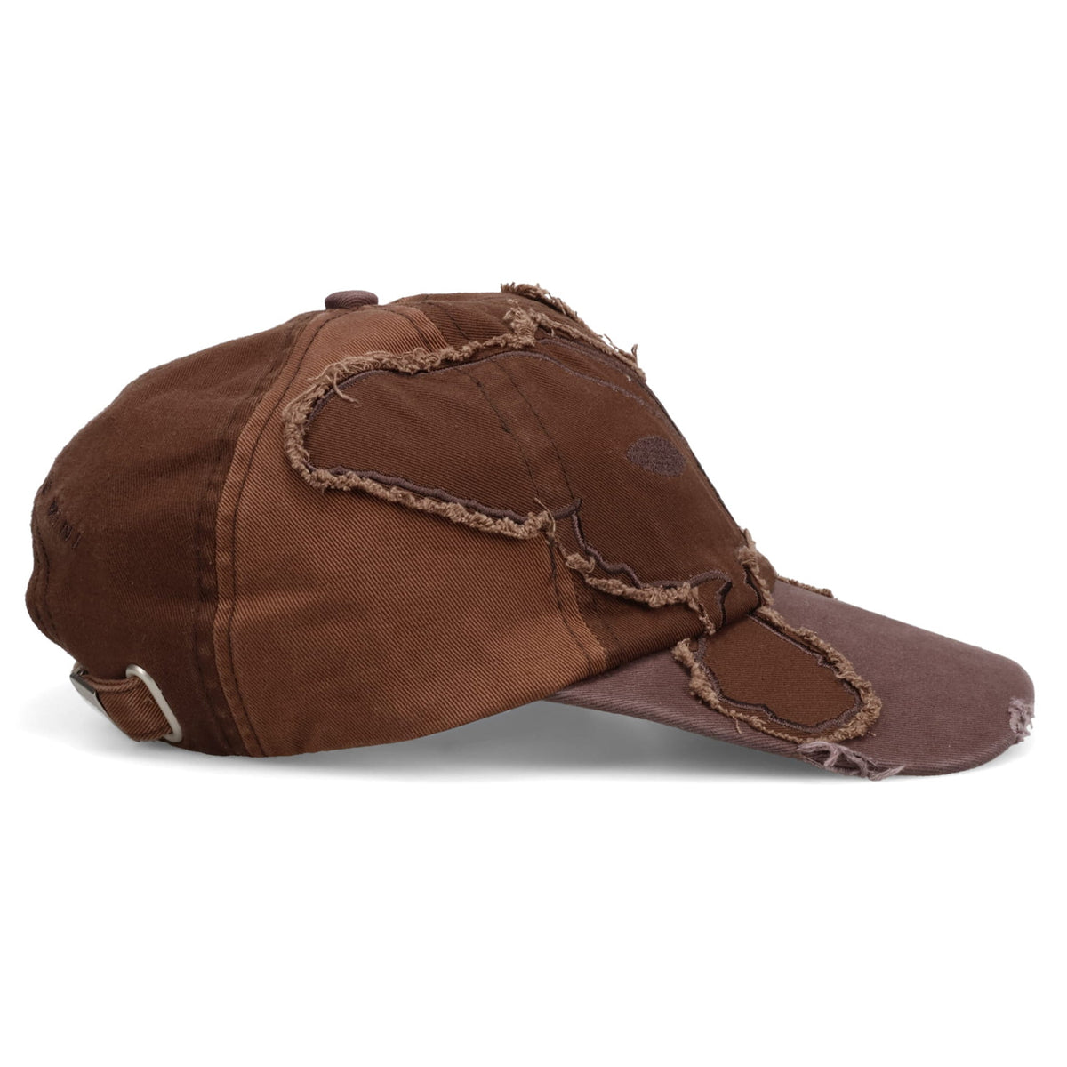 ALIEN BUTTERFLY TONAL BASEBALL CAP / BROWN