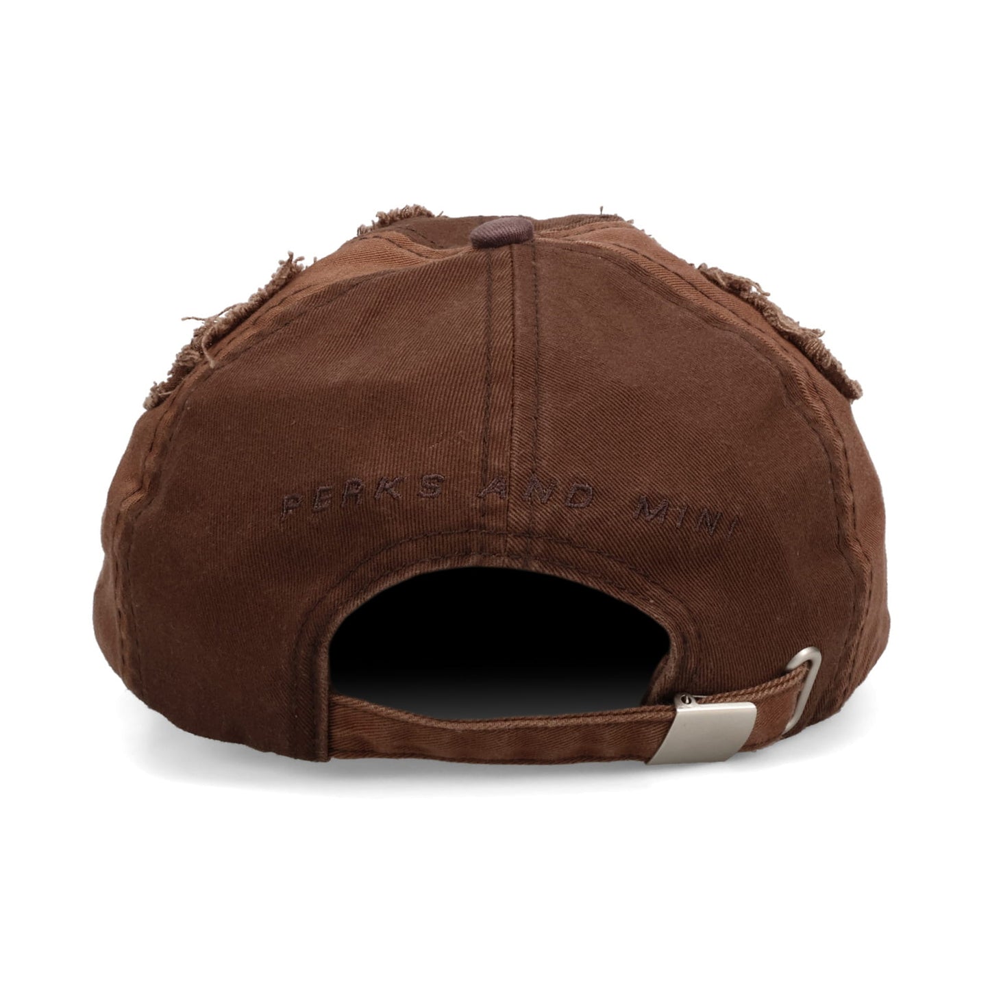ALIEN BUTTERFLY TONAL BASEBALL CAP / BROWN