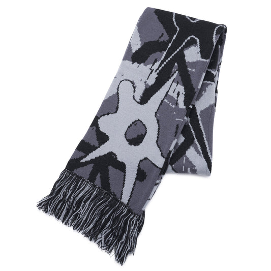 MULTI SHOT URCHIN BONNET SCARF / GREY