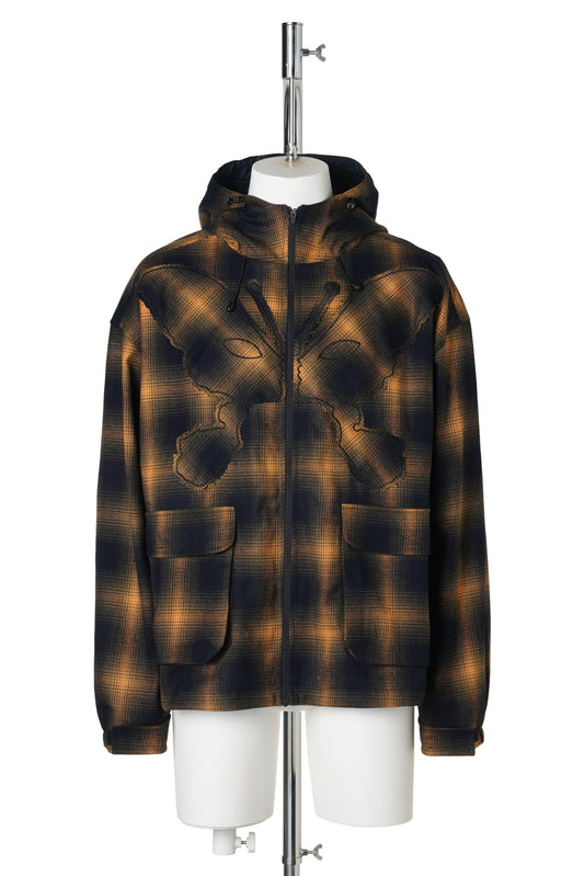SOUTH COVE KOSMIC HOODED JACKET / CHECK