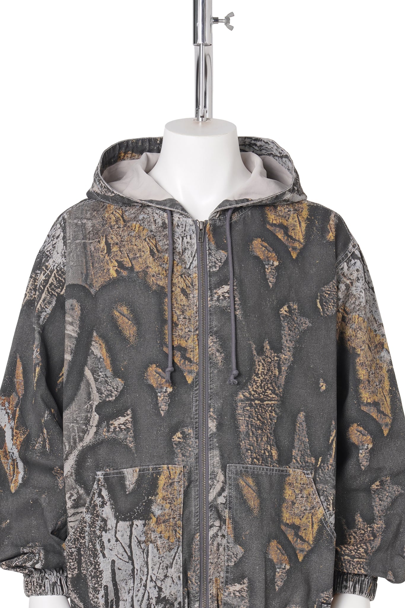MURUS HOODED WORK JACKET / SHADOWS