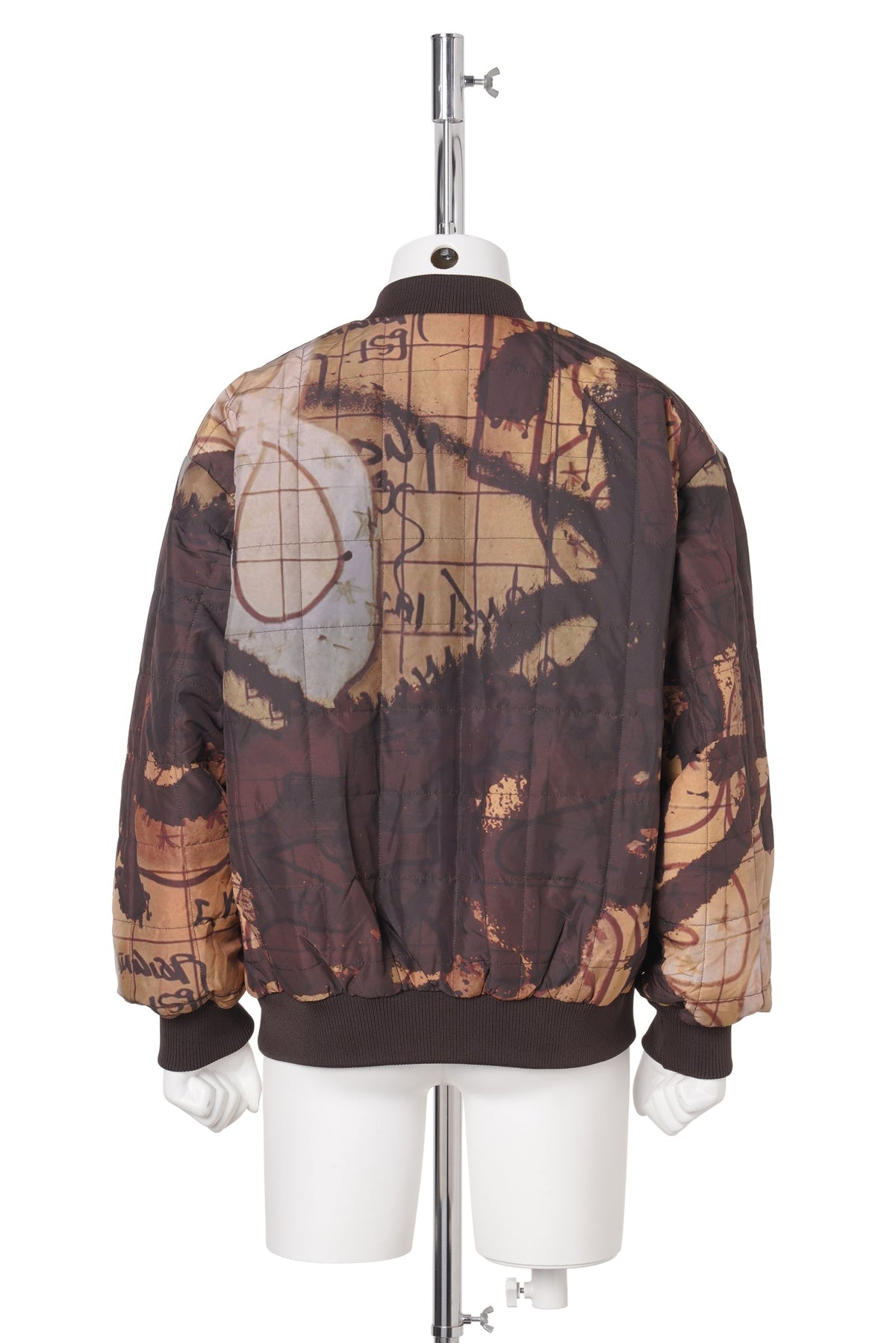 ADORNED REVERSIBLE BOMBER JACKET / DRABS