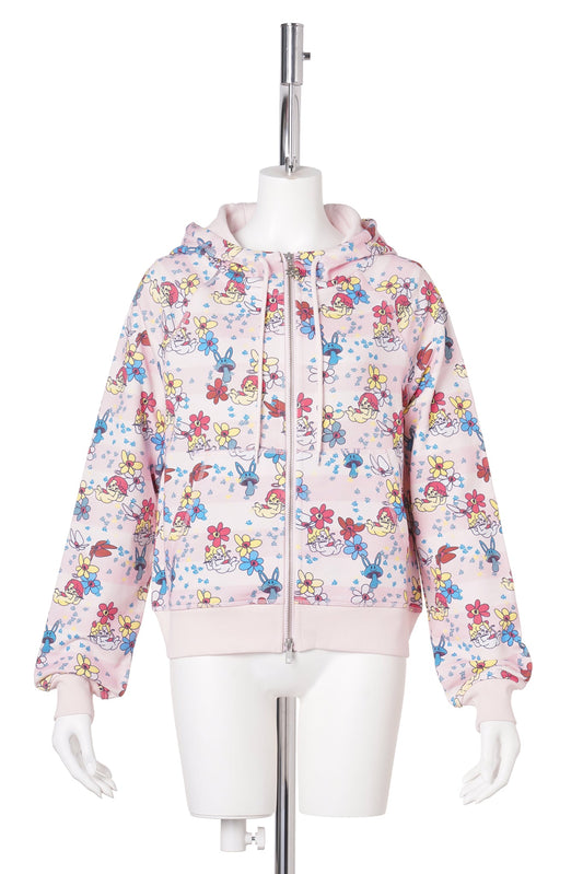 JUNO HOODED ZIP THRU / BRIGHT