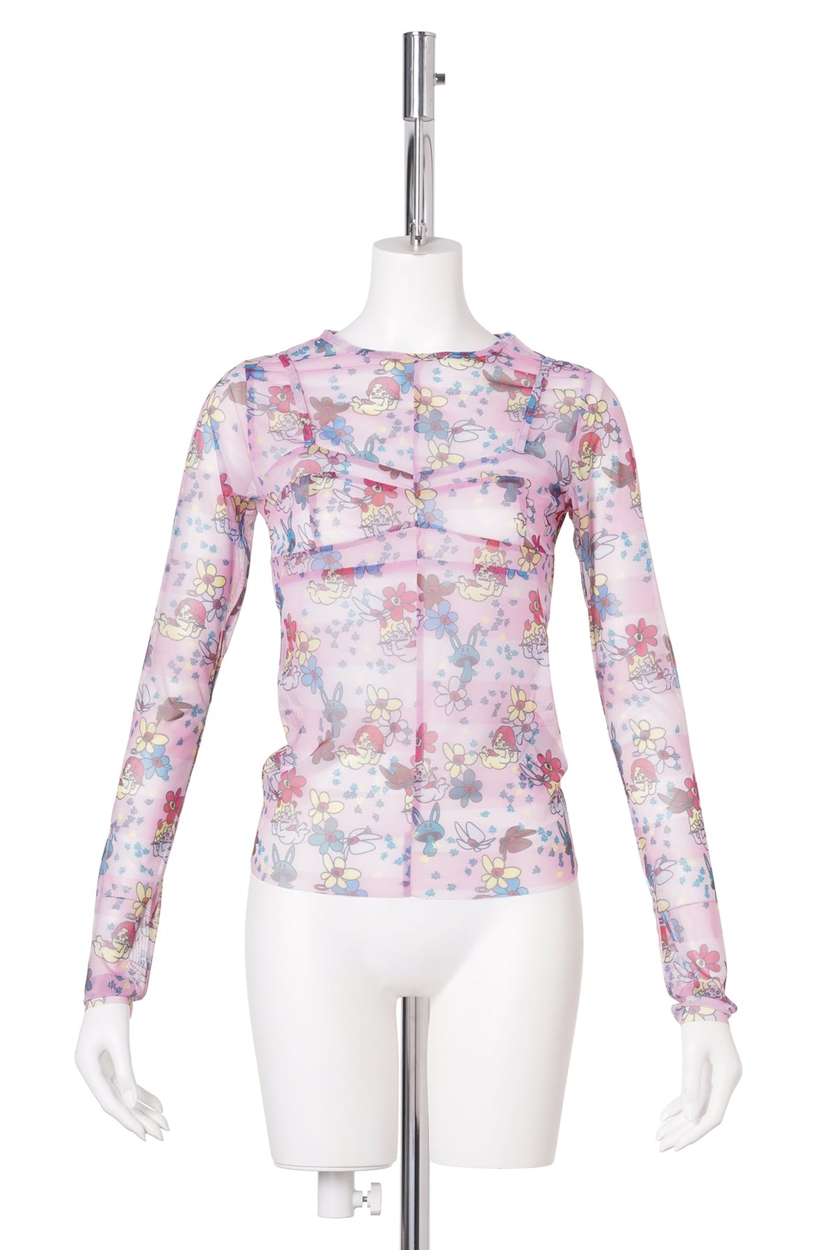 JUNO MESH HOLIDAY LS TOP / BRIGHT