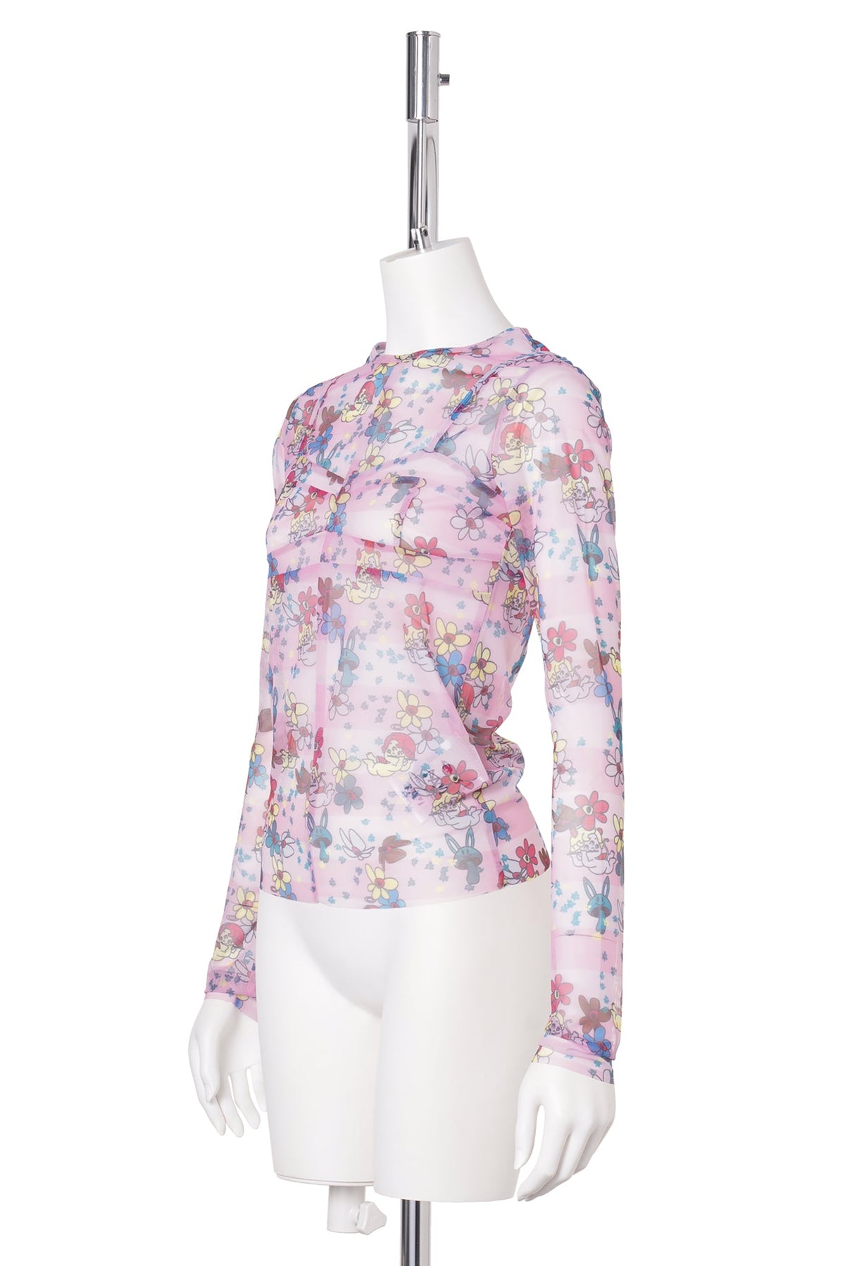 JUNO MESH HOLIDAY LS TOP / BRIGHT