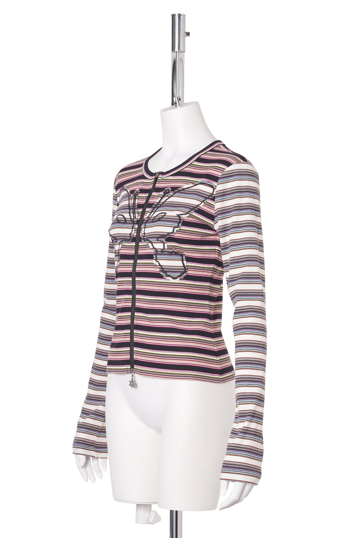LINE WALK STRIPED CARDIGAN / ALL SORTS STRIPE