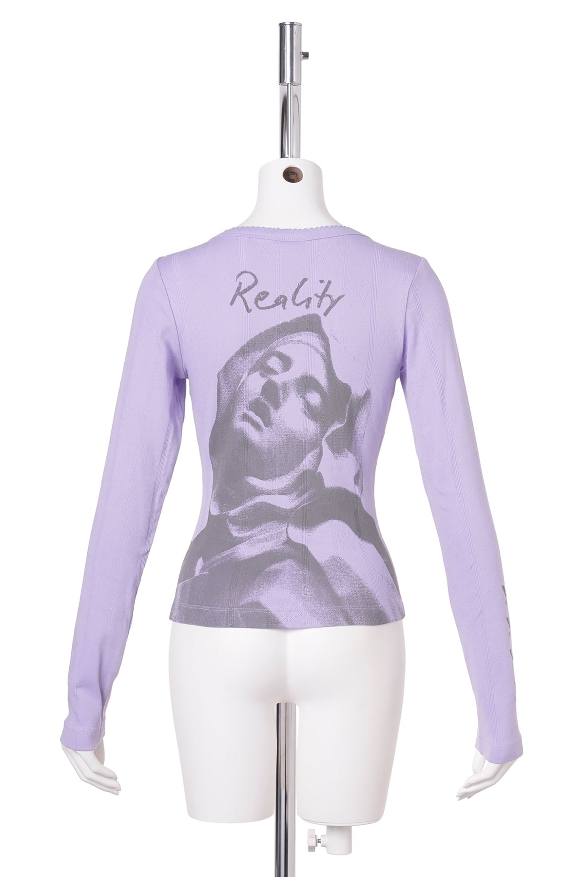 XEROX POINTELLE CARDIGAN / LAVENDER
