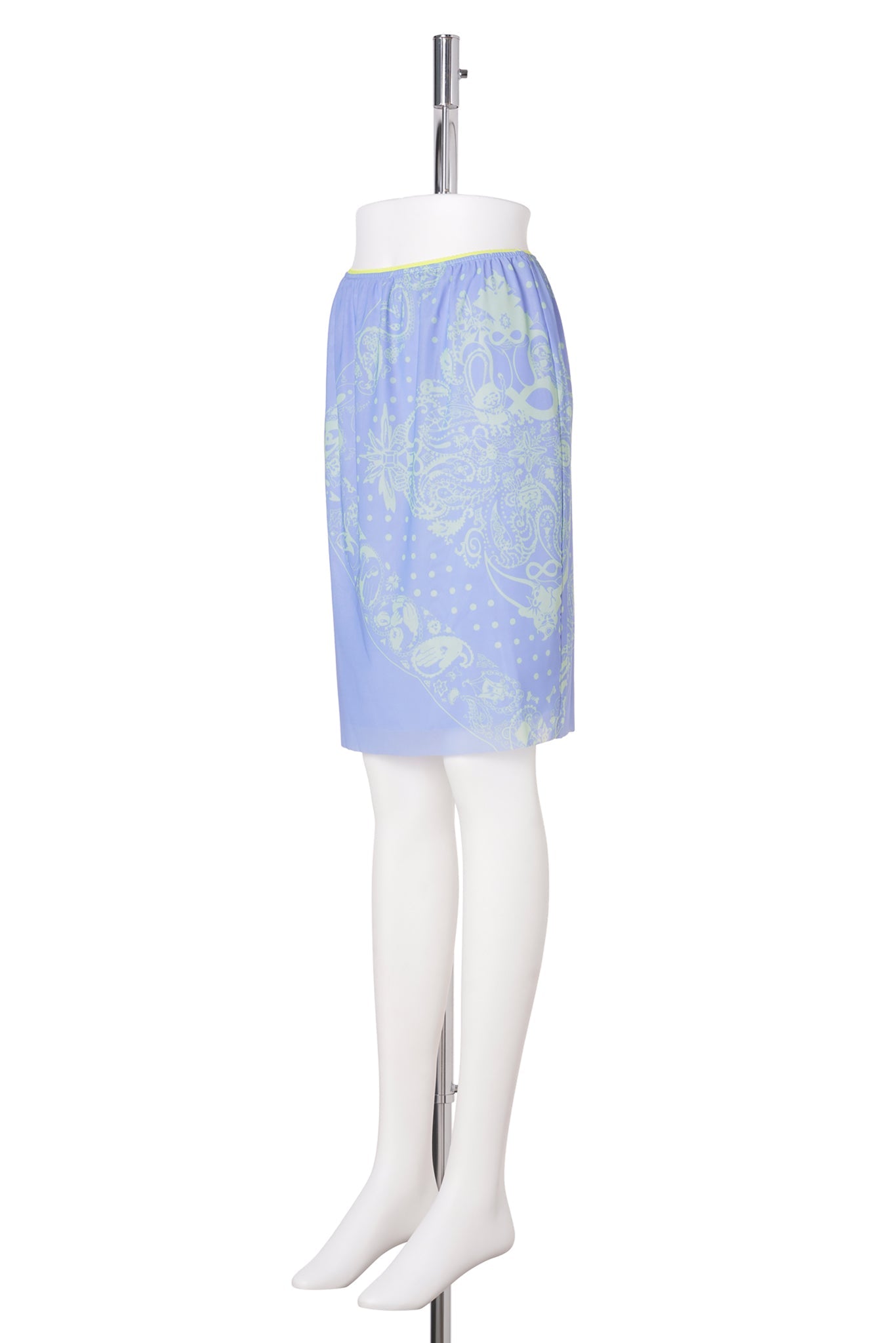 COCO BANDANA MESH SKIRT - LB / LIGHT BLUE