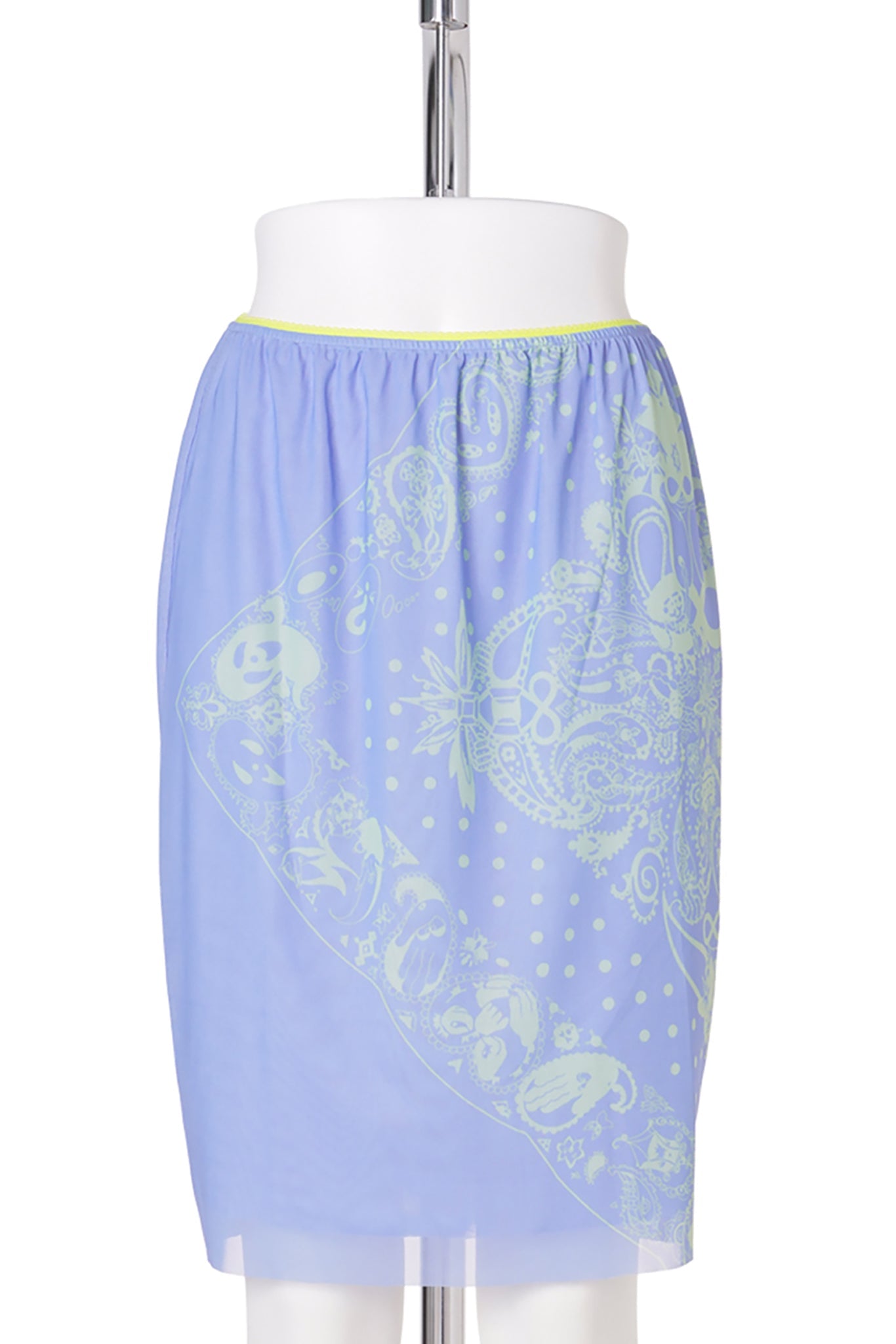 COCO BANDANA MESH SKIRT - LB / LIGHT BLUE