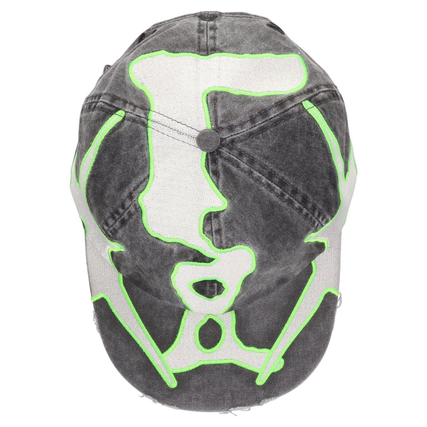 THIRTY THREE AND A THIRD BASEBALL CAP / BLACK WASH/SHARP GREEN