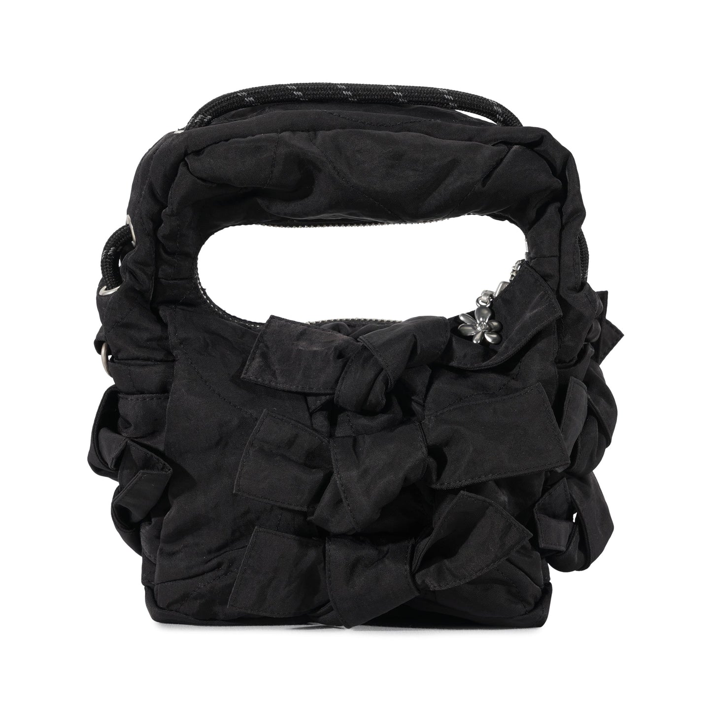 TIE-UP MINI TAROT BAG / BLACK