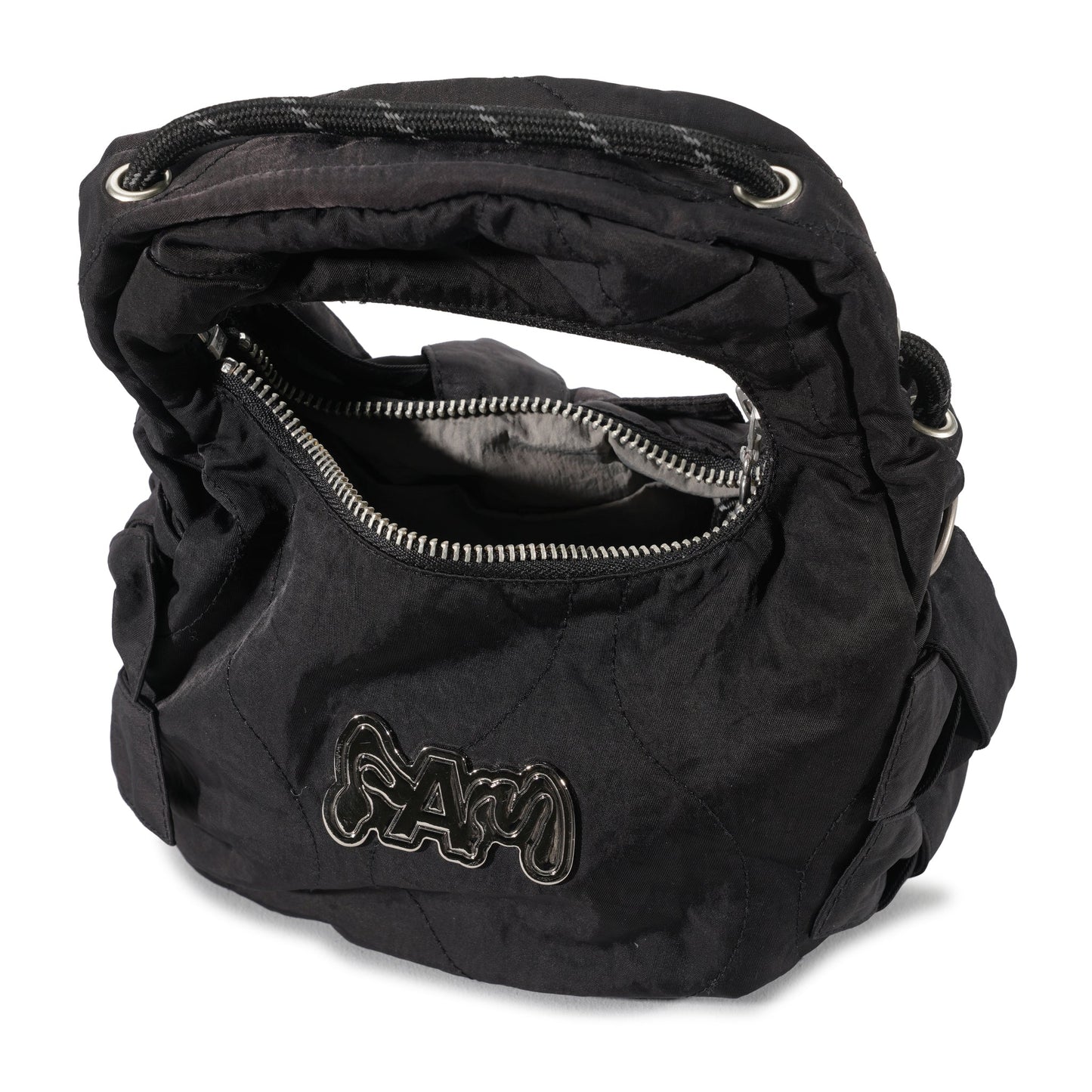 TIE-UP MINI TAROT BAG / BLACK