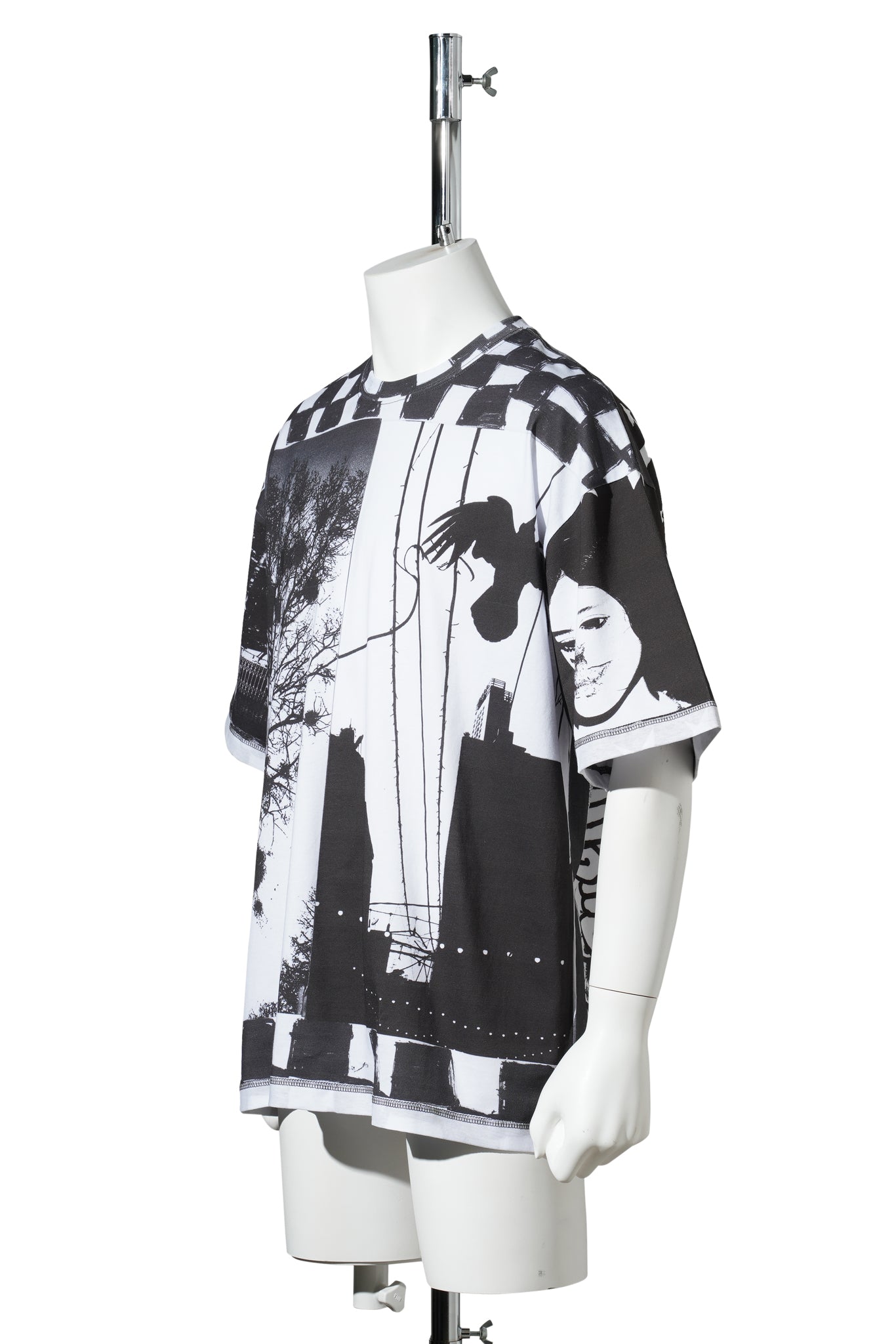 SPECIALTY SS TEE - JOSHUA GORDON / BLACK/WHITE