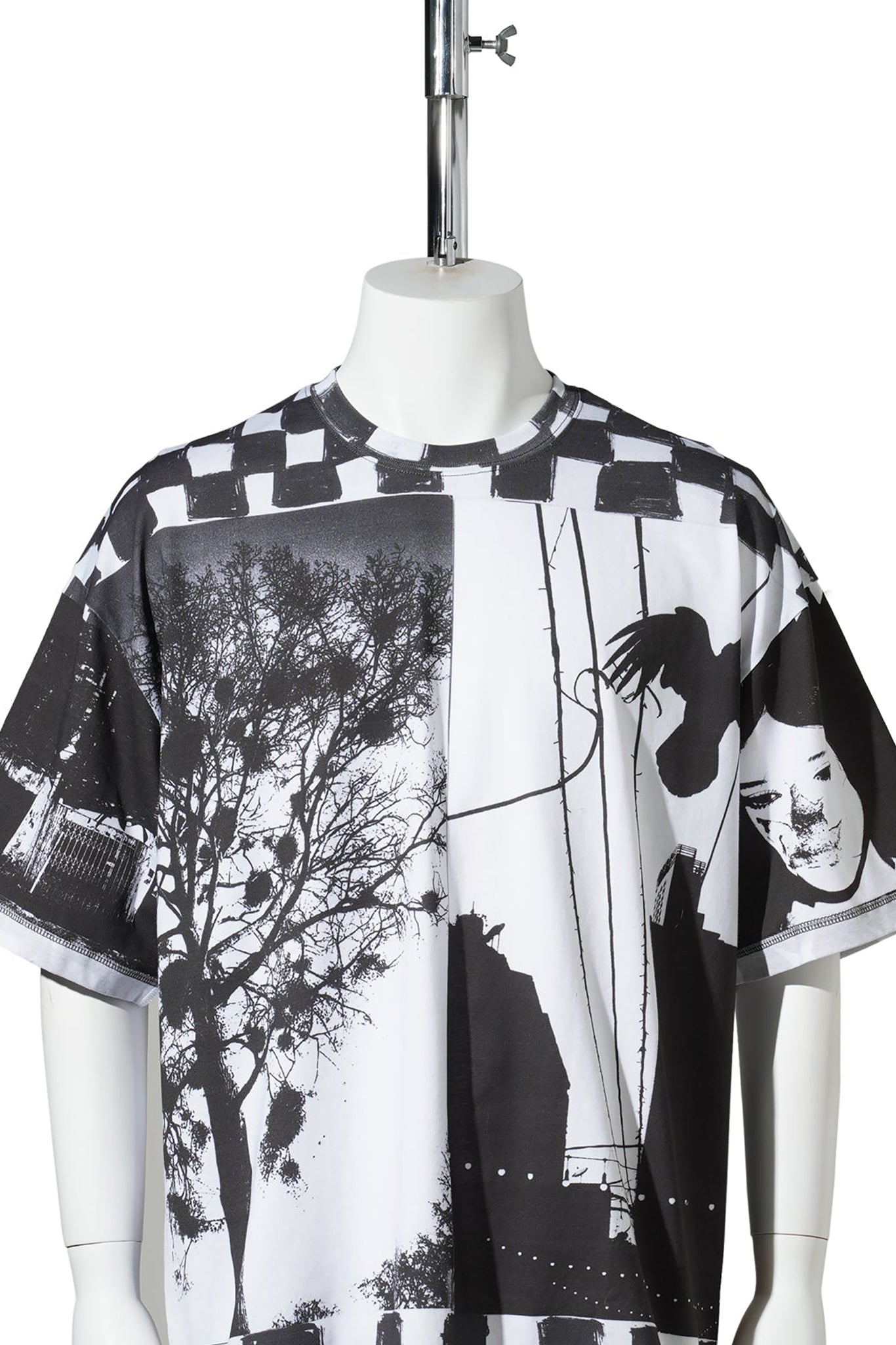 SPECIALTY SS TEE - JOSHUA GORDON / BLACK/WHITE