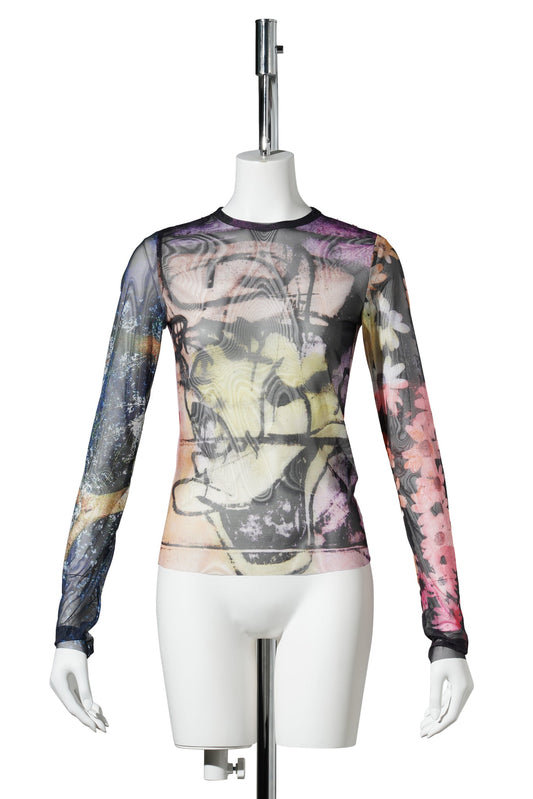 PHOTO MESH TOP - JOSHUA GORDON / MULTI