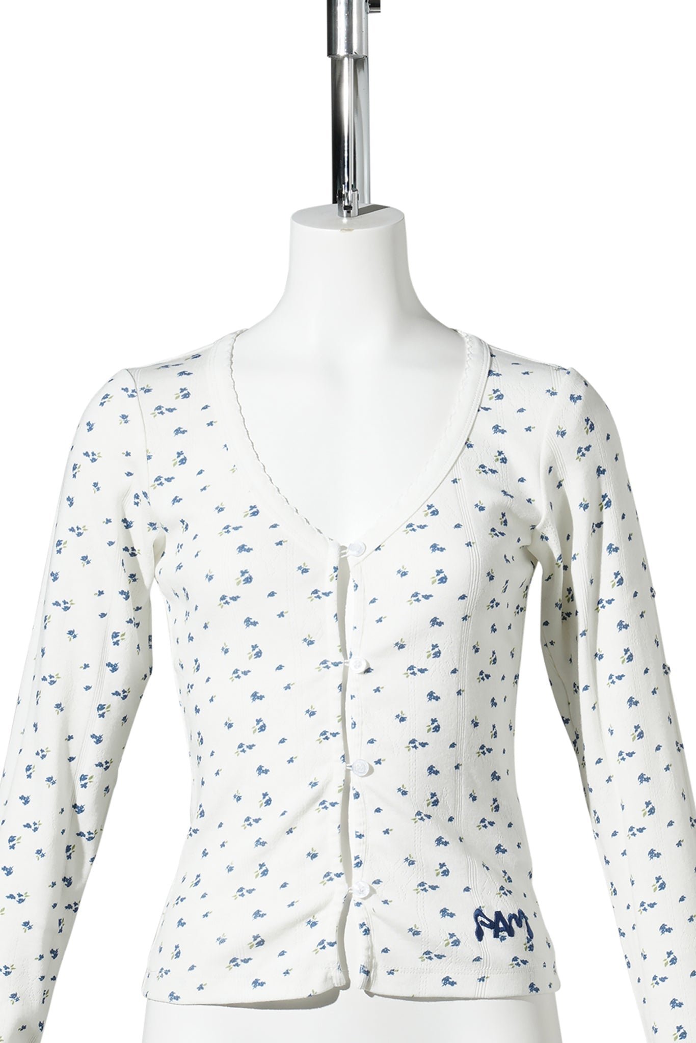 CHIMERA POINTELLE CARDIGAN / OFF WHITE