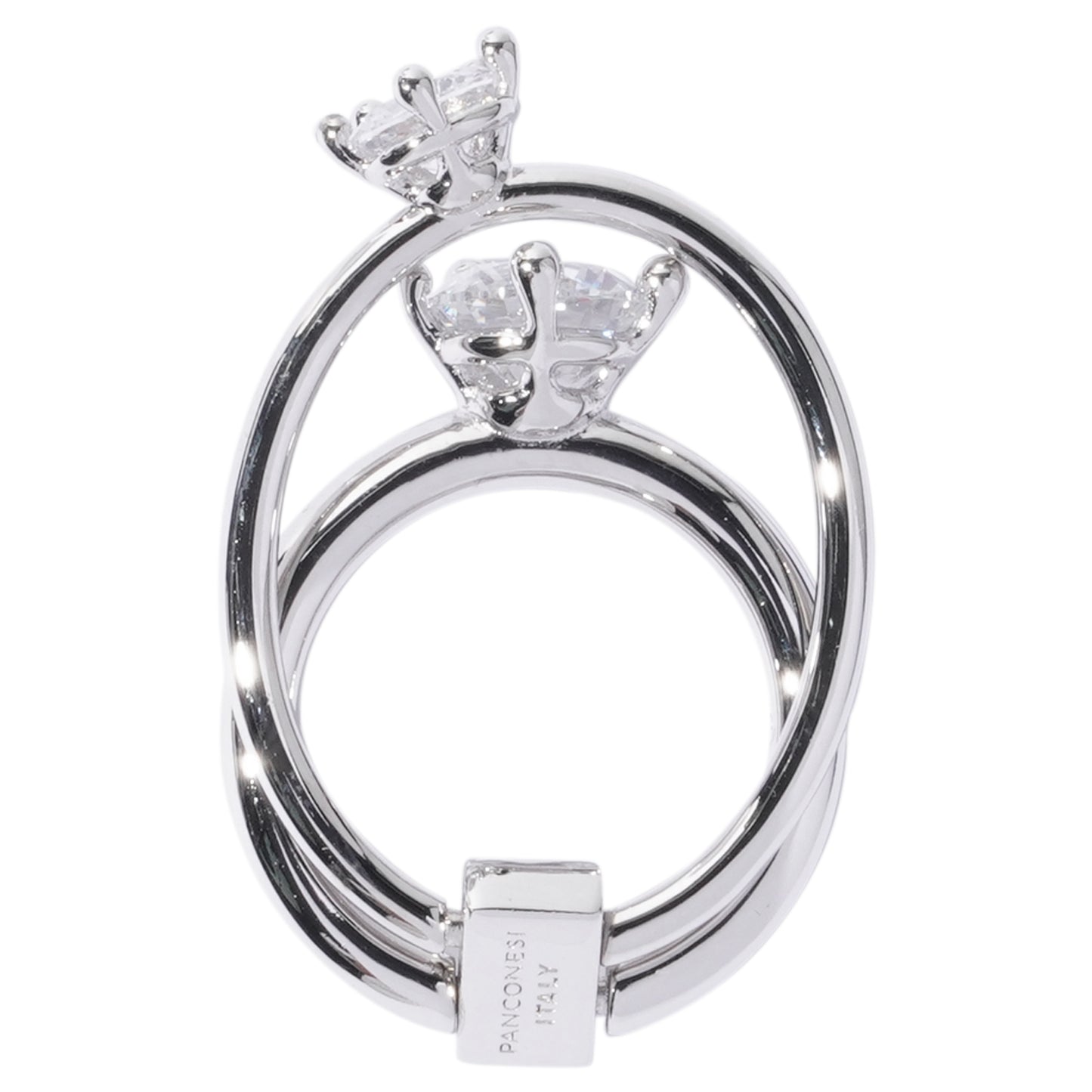 DIAMANTI SOLAR RING / SILVER