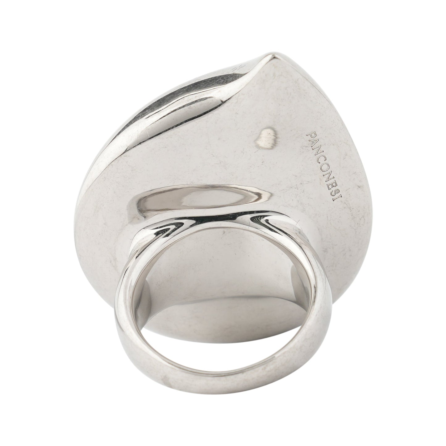 DUSK RING SMALL / AZURE AGATE