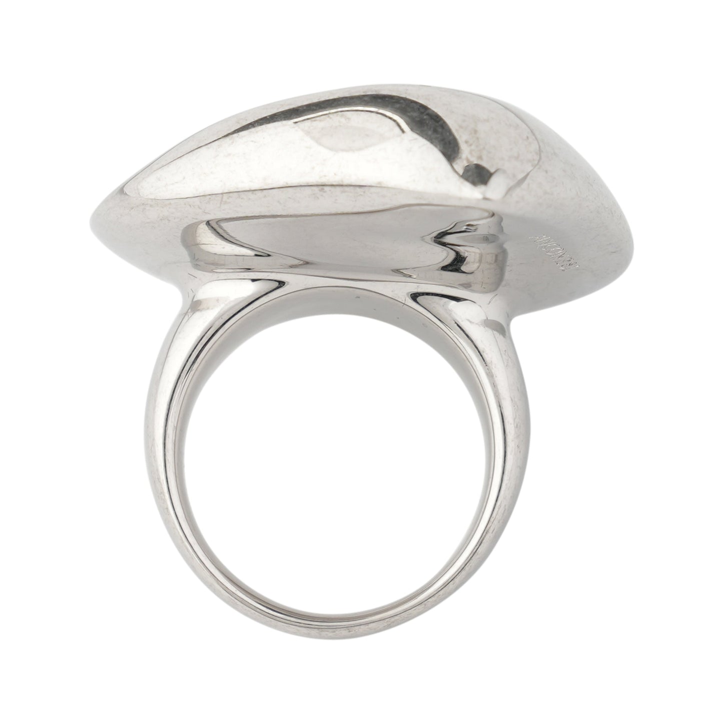 DUSK RING SMALL / AZURE AGATE