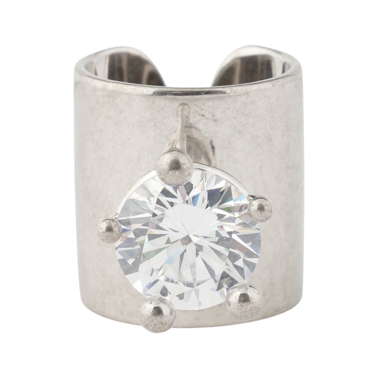 DIAMANTI ARMOUR RING LARGE / SILVER