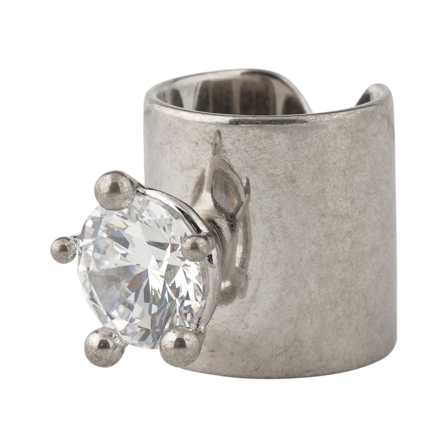 DIAMANTI ARMOUR RING LARGE / SILVER