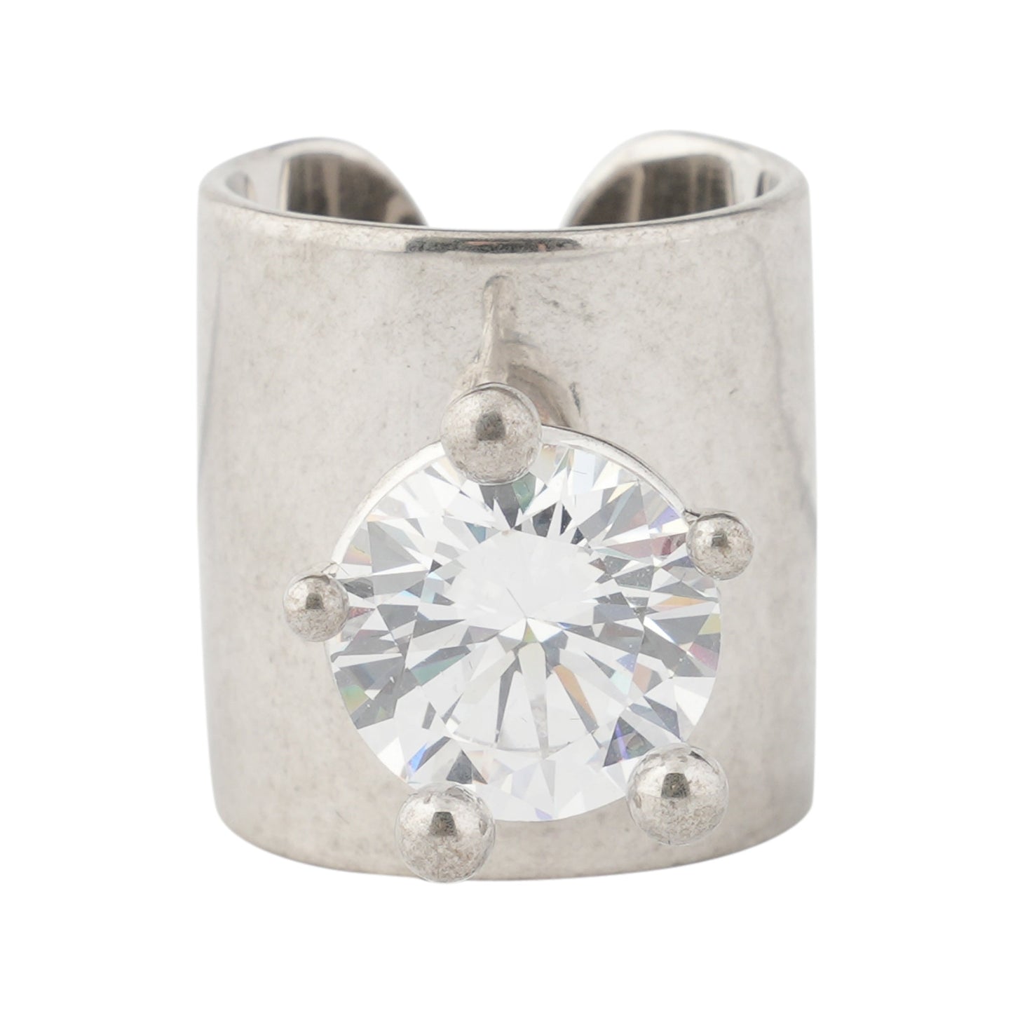 DIAMANTI ARMOUR RING LARGE / SILVER