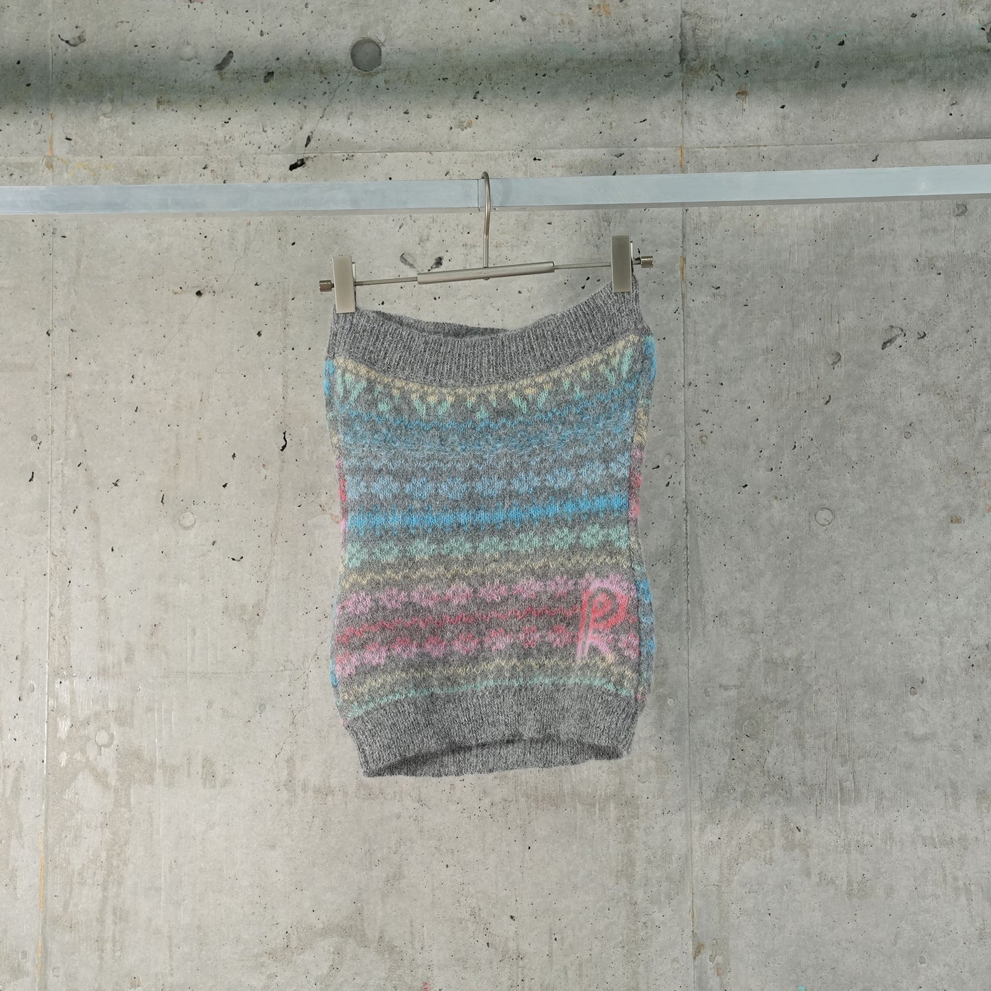 CANDY TUBE TOP / CANDY RAINBOW/GREY