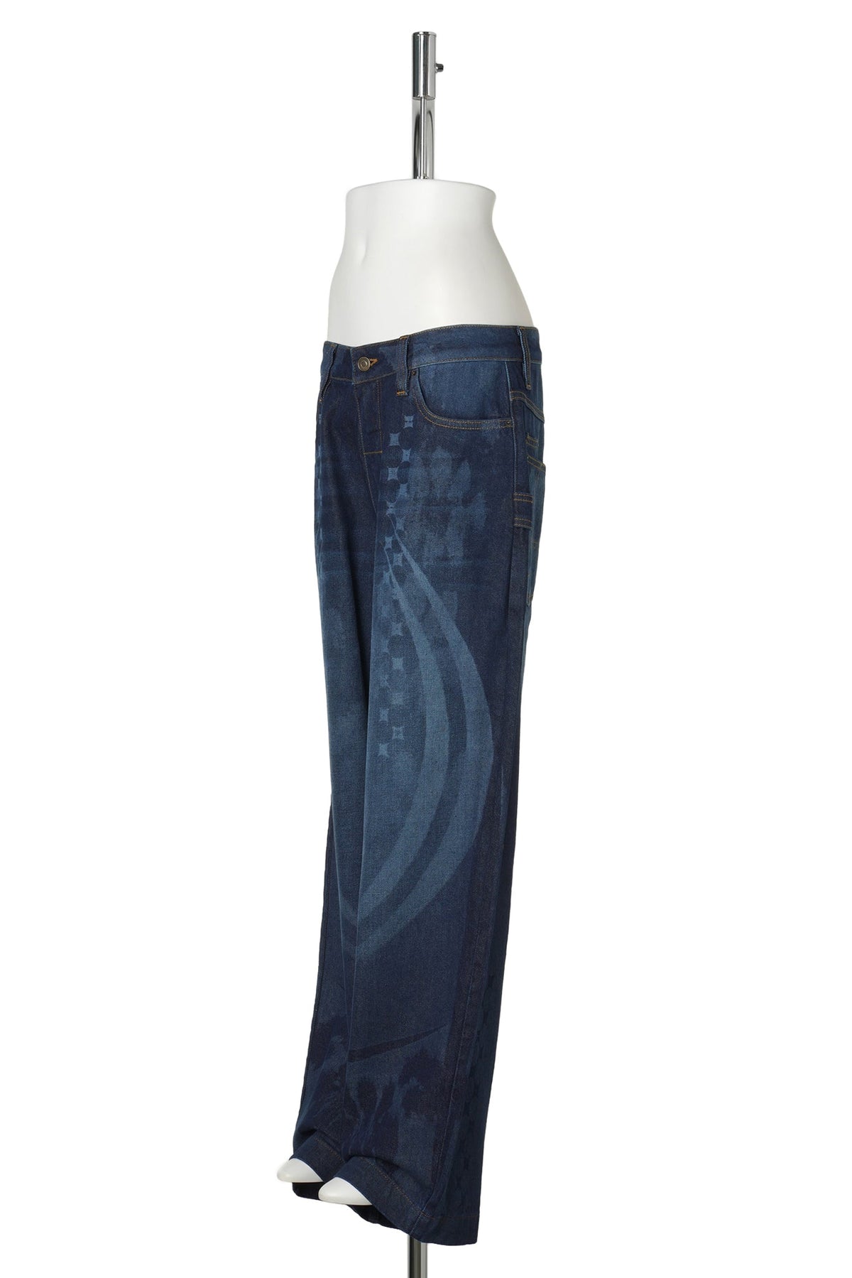 NAVY BLUE BAGGY TROUSERS / DARK BLUE