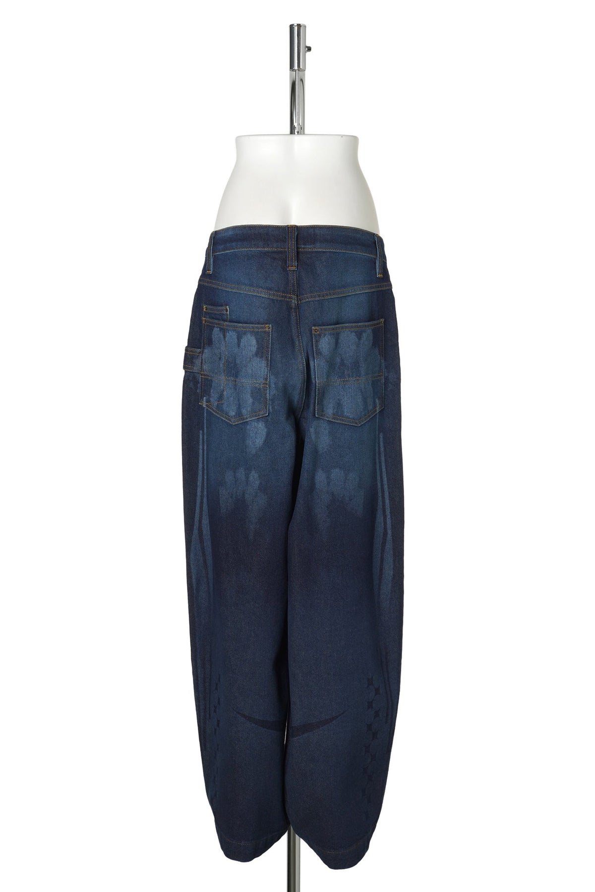 NAVY BLUE BAGGY TROUSERS / DARK BLUE