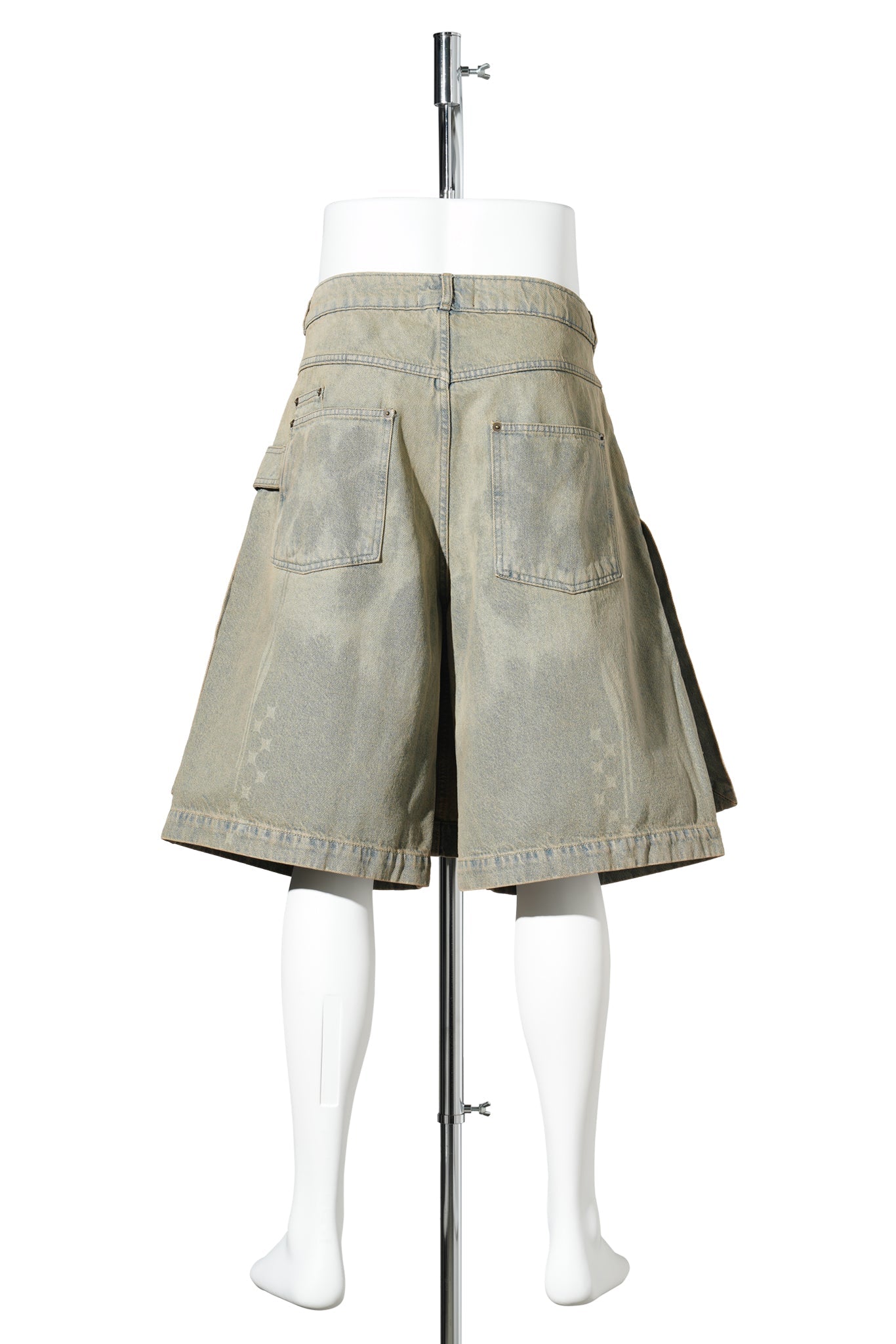 DENIM SKORT / SAND