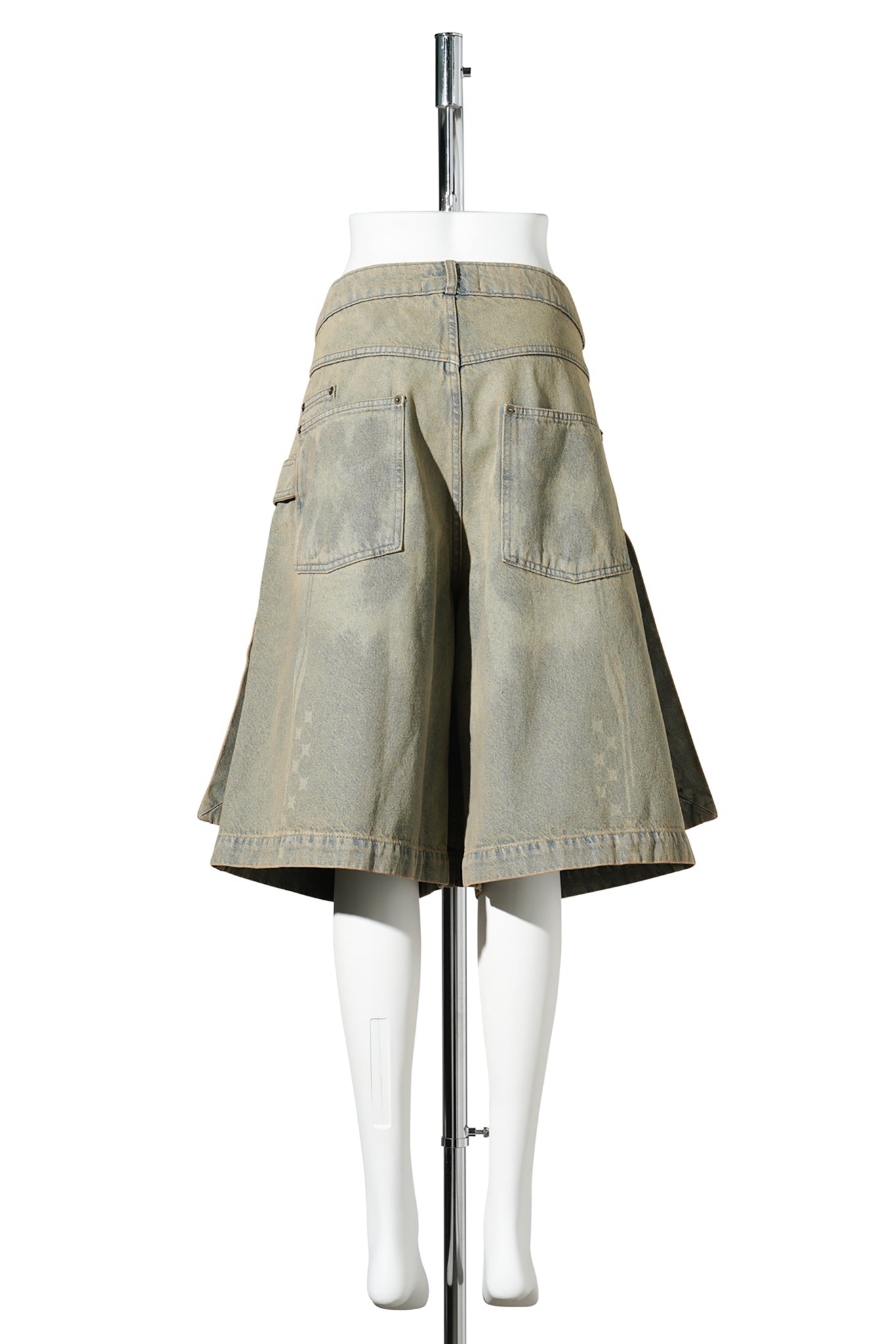 DENIM SKORT / SAND