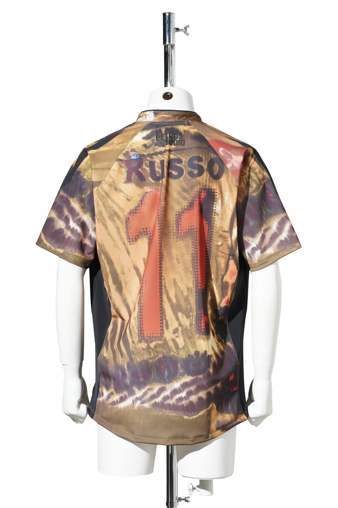 SPORT LOOSE FIT SHORT SLEEVE TOP / MUSTARD