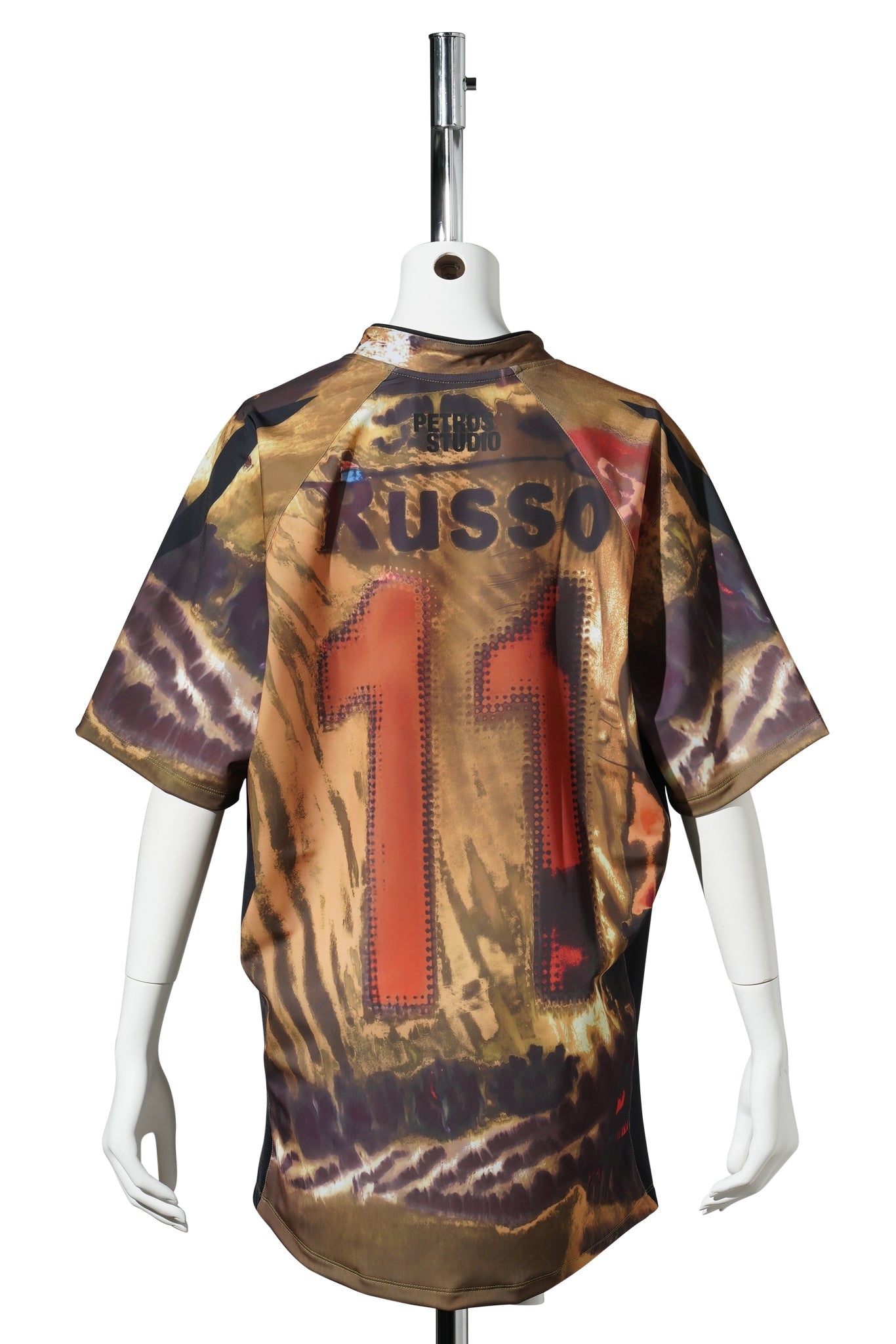 SPORT LOOSE FIT SHORT SLEEVE TOP / MUSTARD