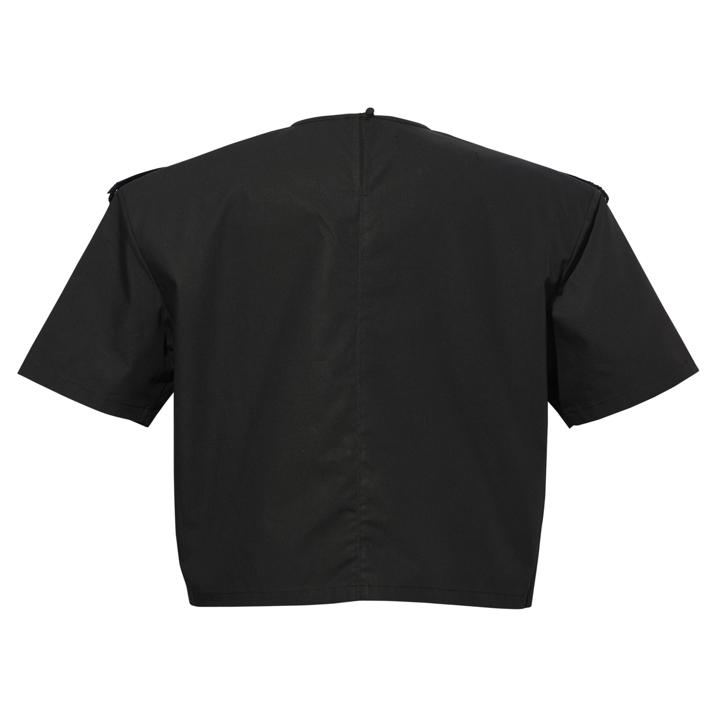 BLACK PUSH KULL SMILE BLOUSE / BLACK