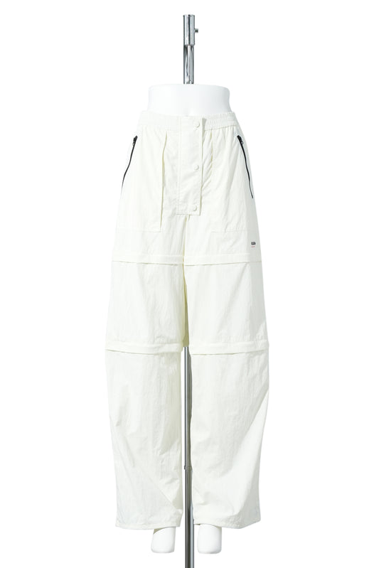 IVORY THREE WAY DETACHABLE PANTS / IVORY