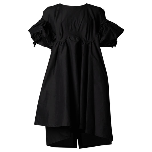 SQUARE MINI DRESS / BLACK