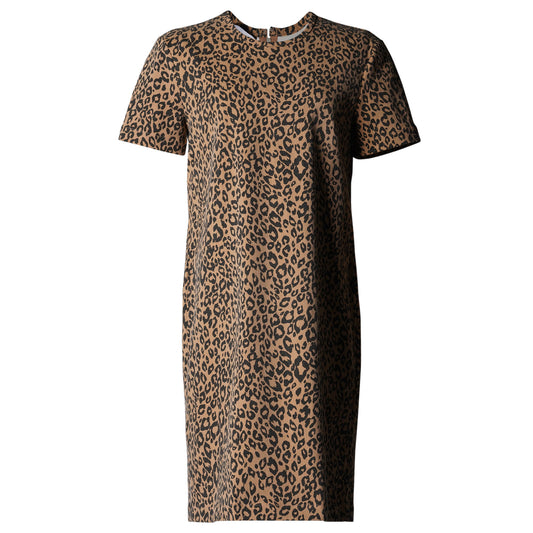 LEOPARD PRINT POCKET DRESS / LEOPARD PRINT