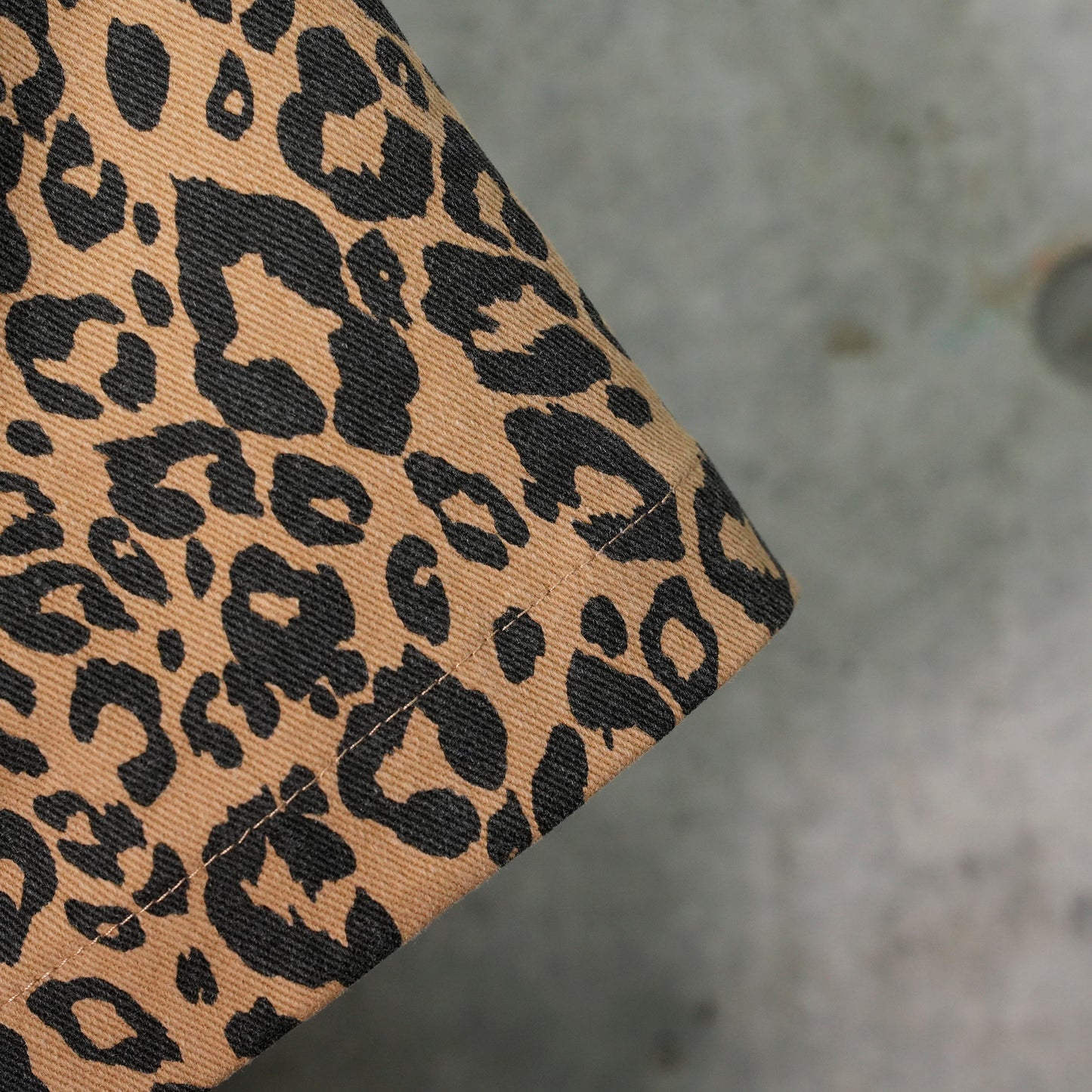 LEOPARD PRINT POCKET DRESS / LEOPARD PRINT