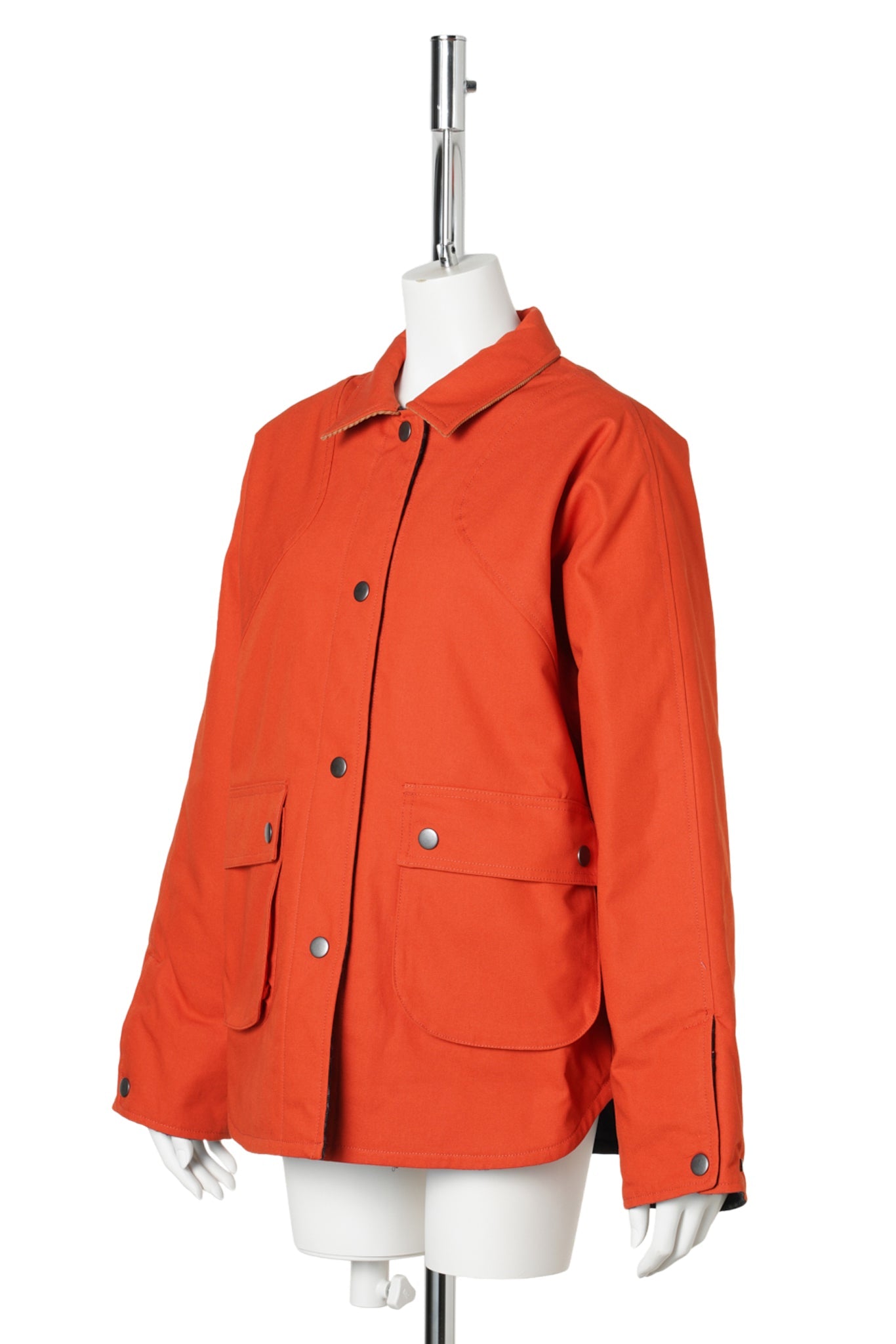 ORANGE REVERSIBLE QUILTED JACKET / ORANGE