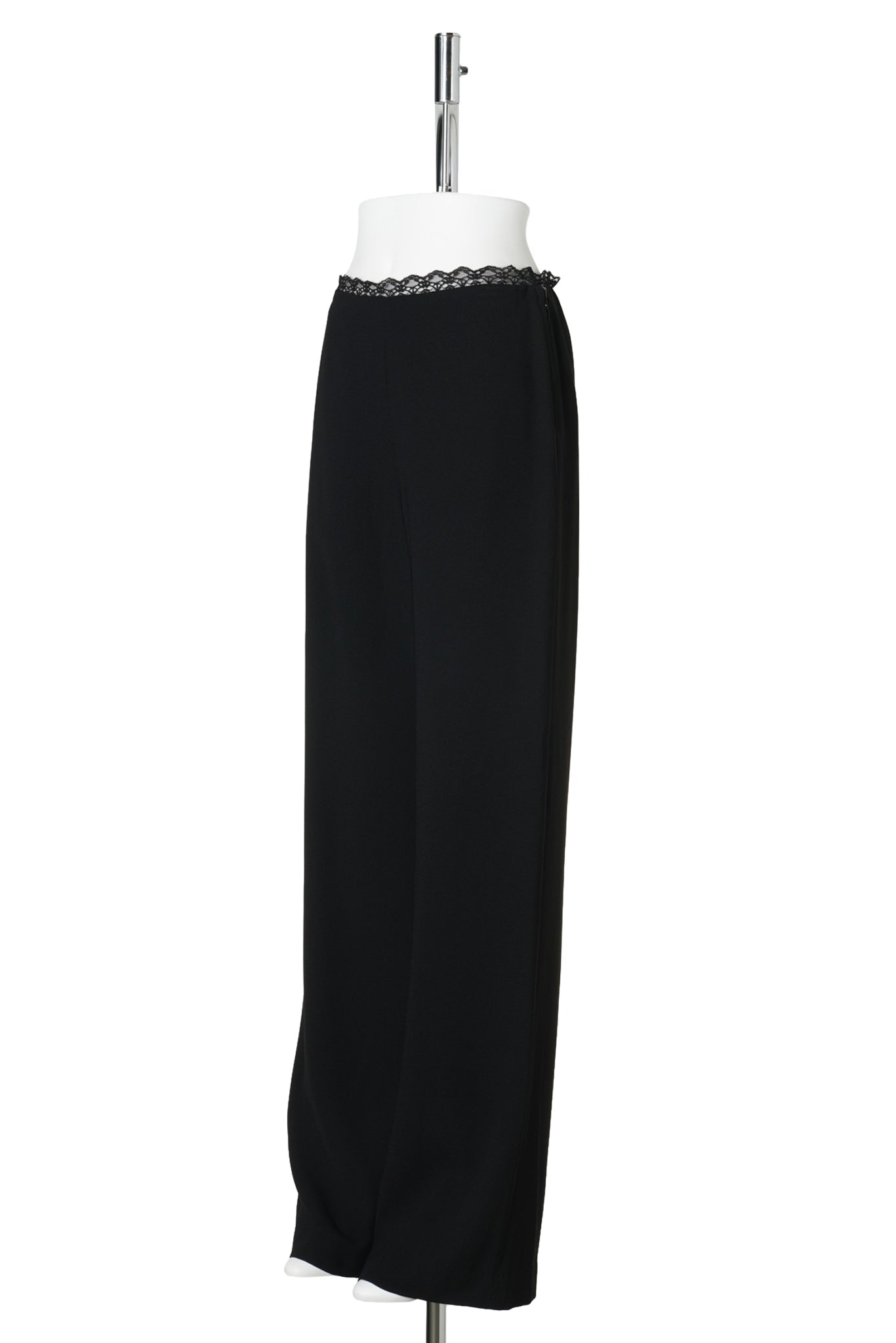 BLACK CHECK REVERSIBLE STRAIGHT PANTS / BLACK(CHECK)