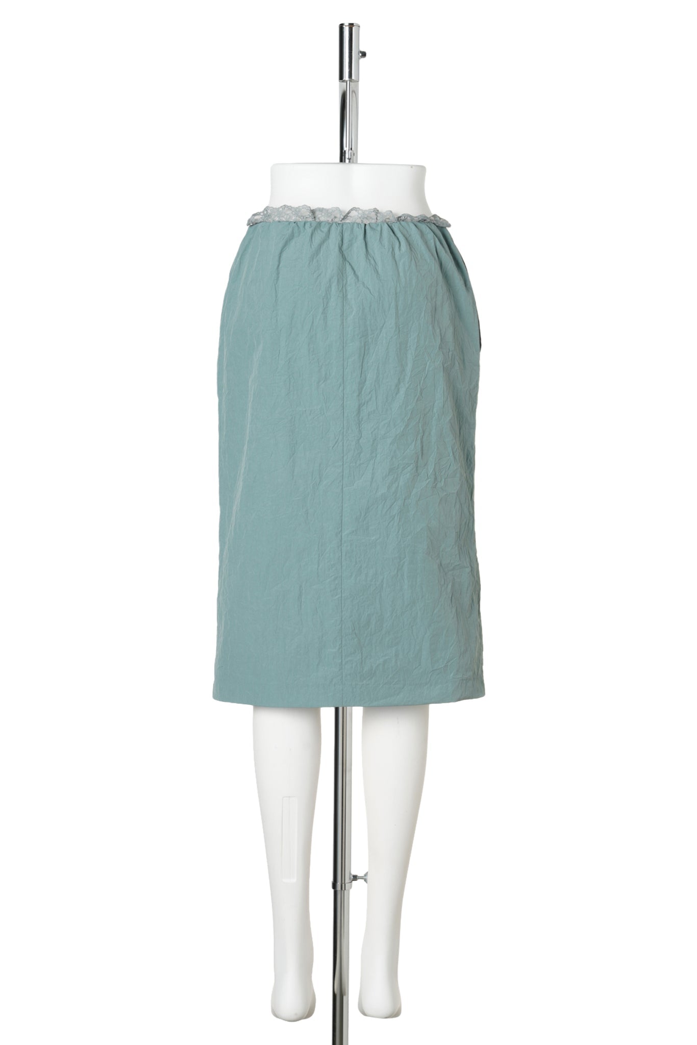 GRAY REVERSIBLE STRAIGHT SKIRT / GRAY