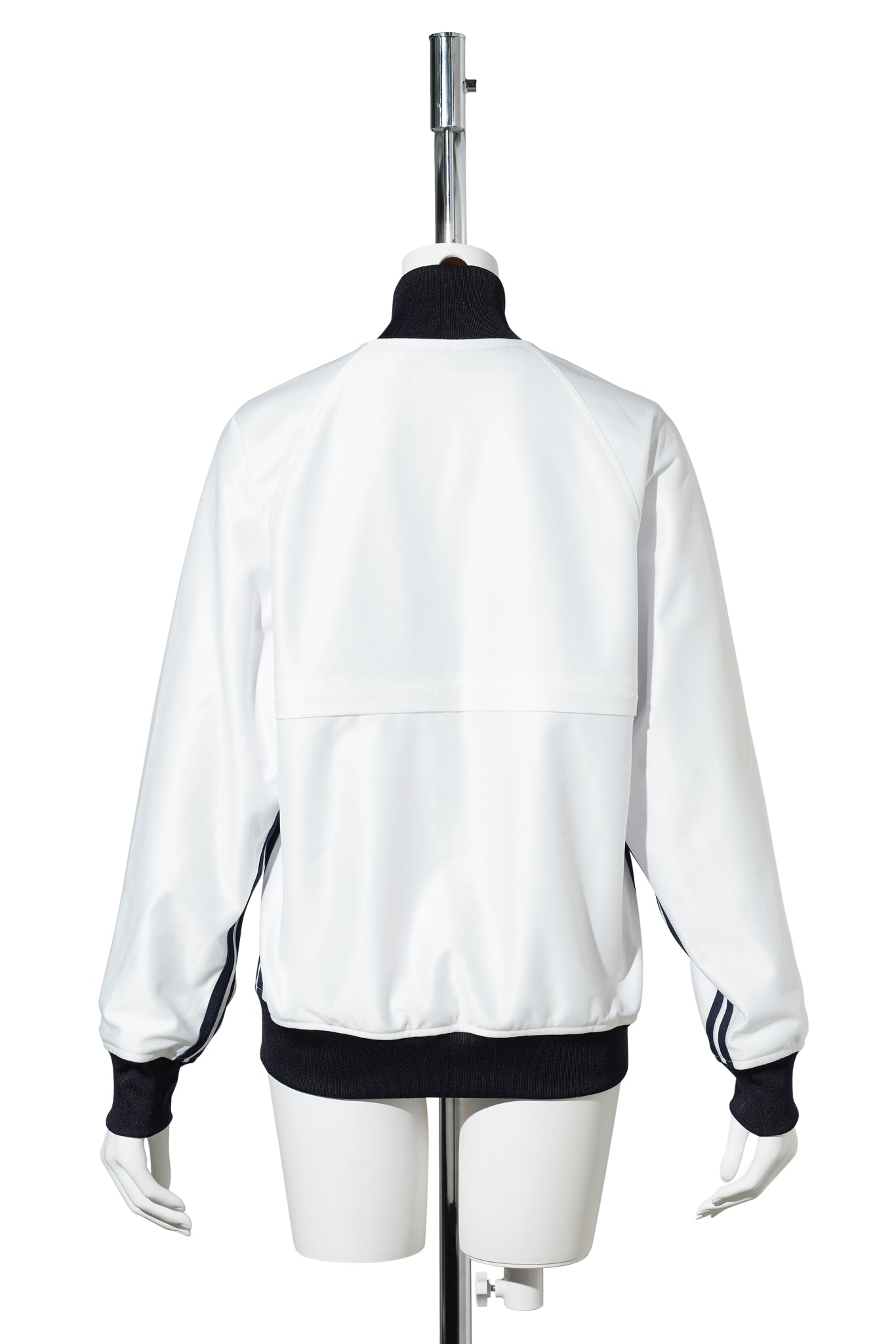 WHITE DETACHABLE TRACK TOP / WHITE