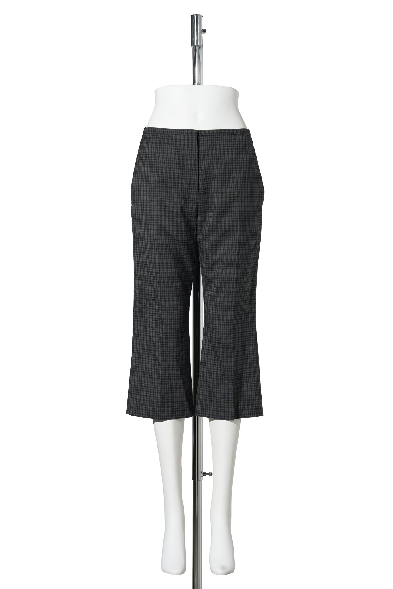 DARK GRAY COLORBLOCK CAPRI PANTS / DARK GRAY