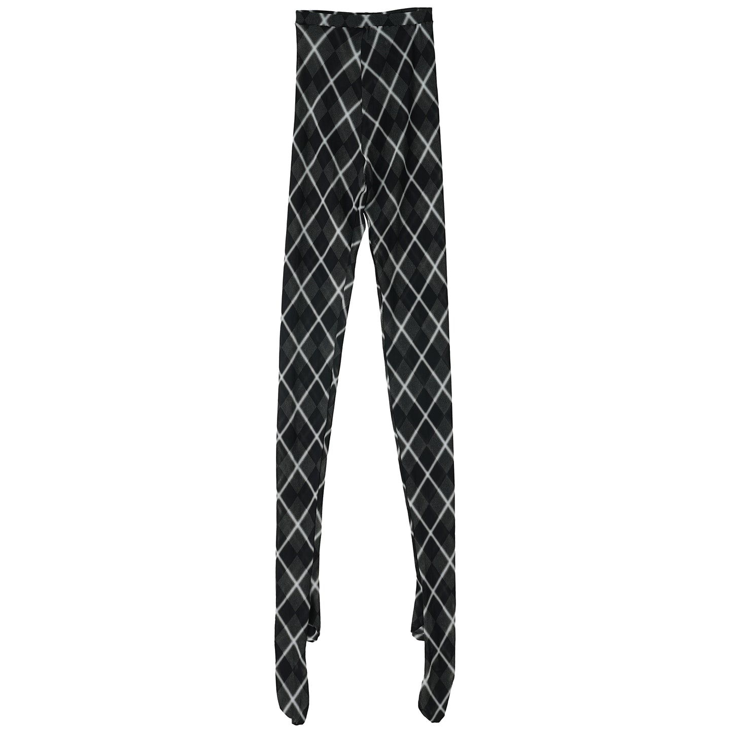 ARGYLE TIGHTS / BLACK