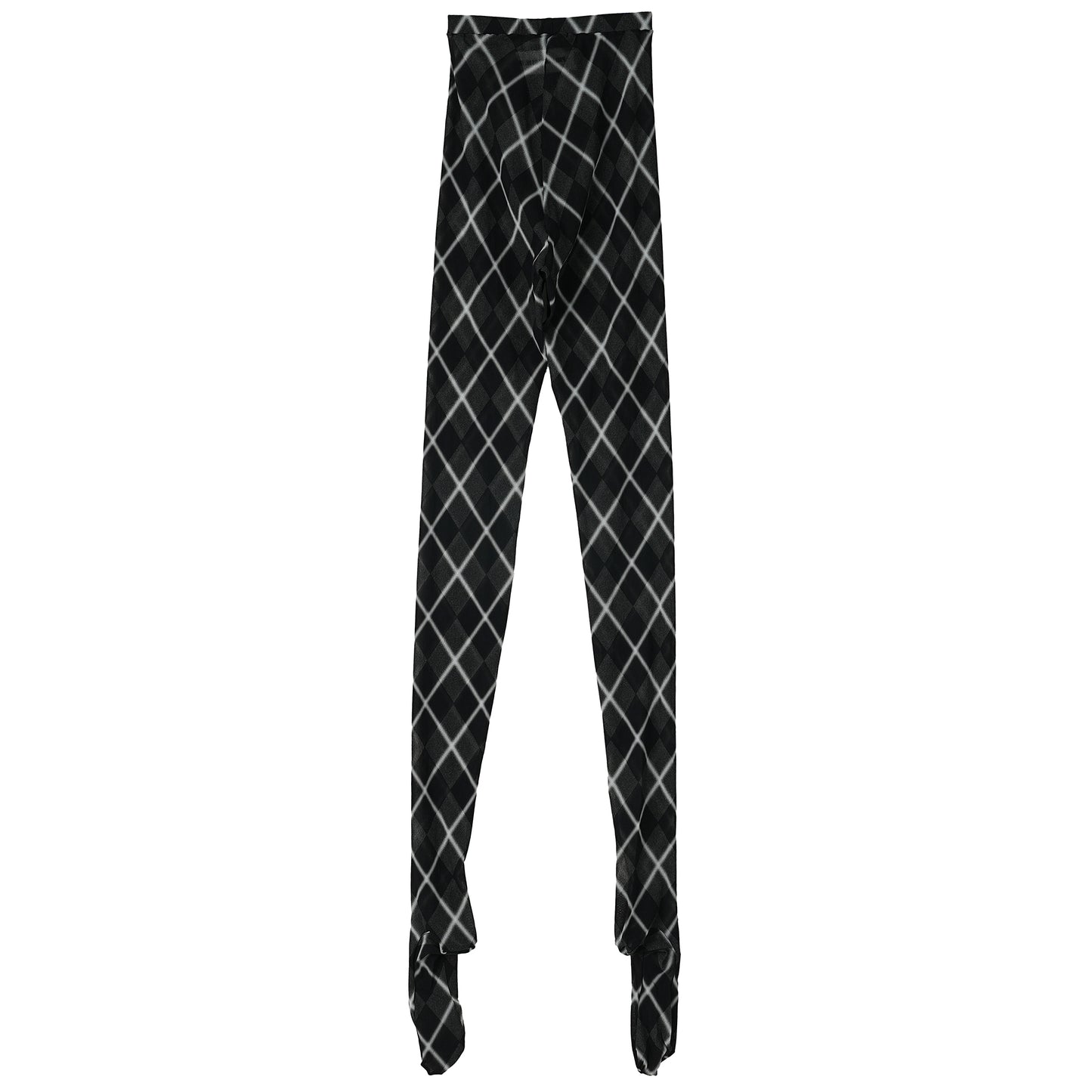 ARGYLE TIGHTS / BLACK