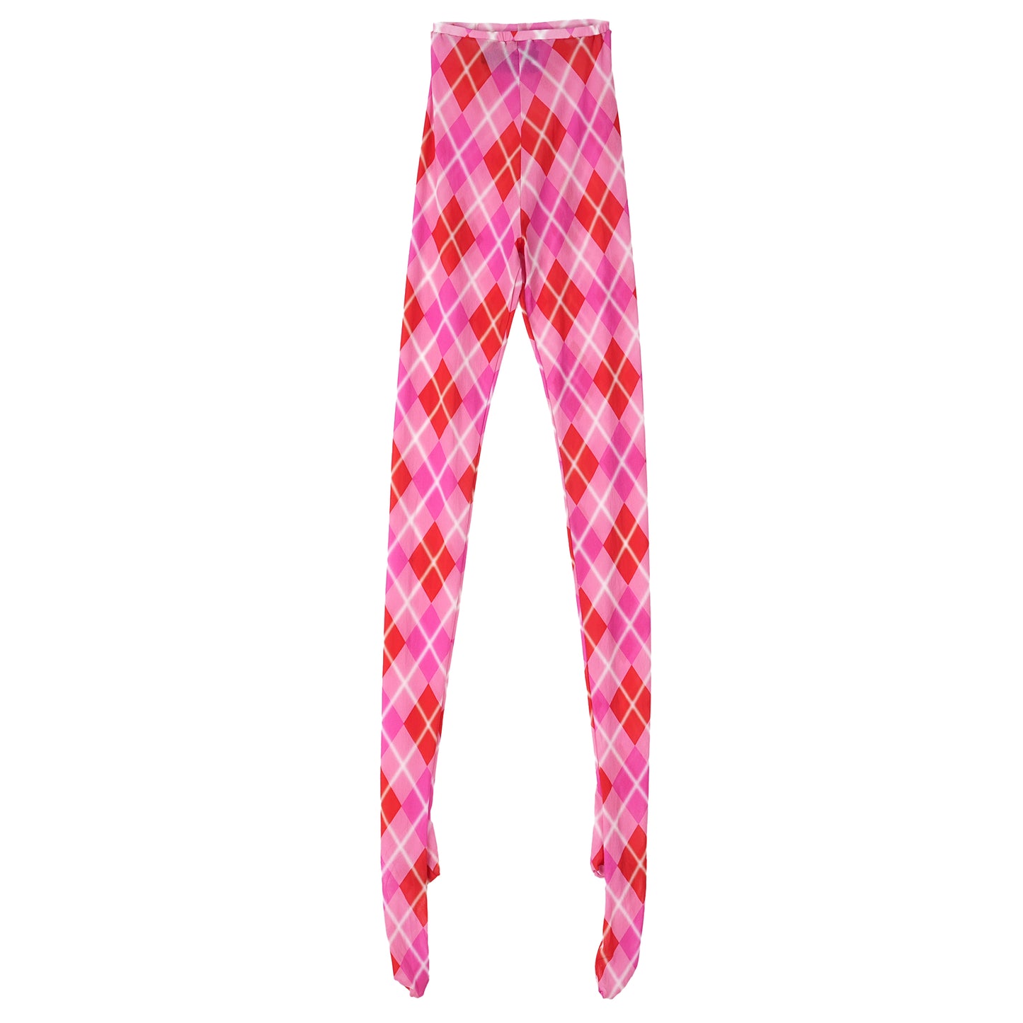 ARGYLE TIGHTS / PINK