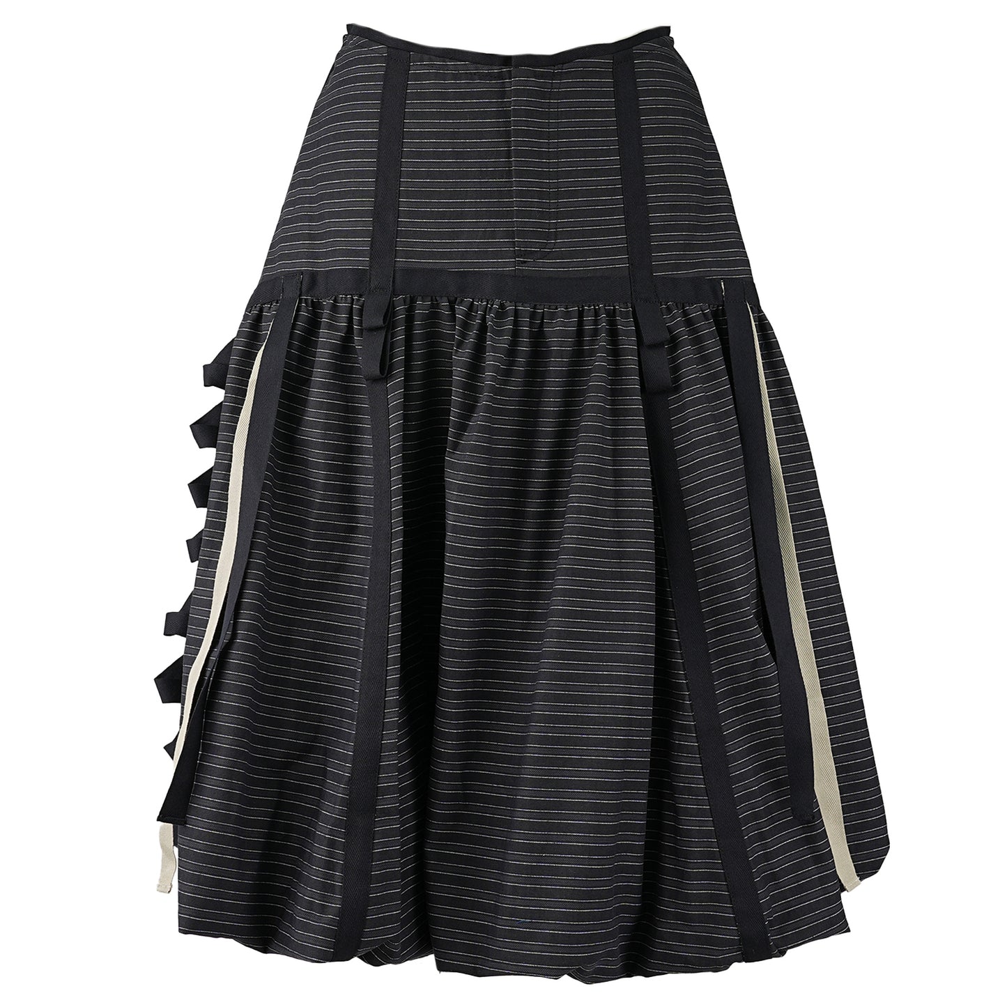 BONBON SKIRT / BLACK/CHARCOAL