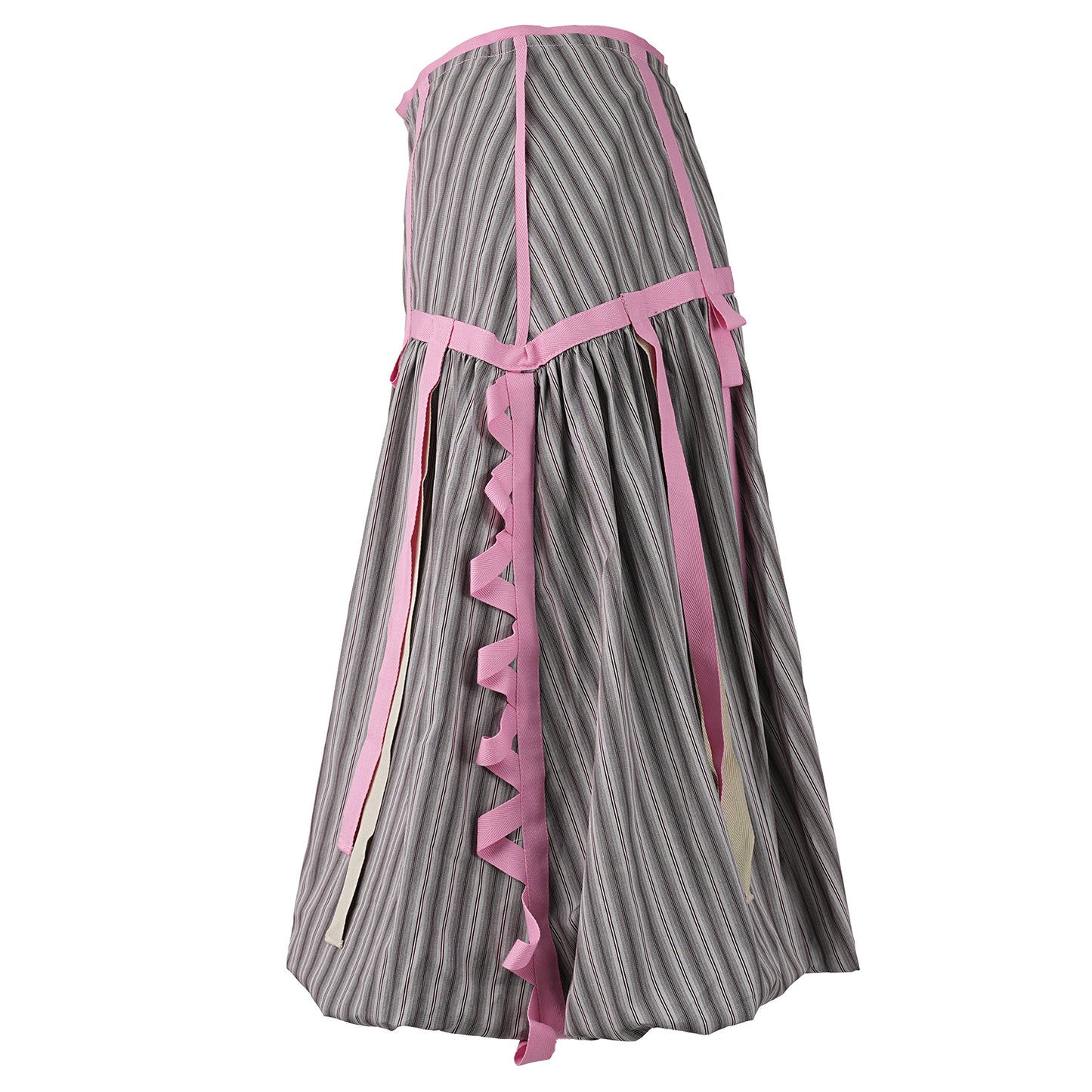 BONBON SKIRT / PINK/BROWN