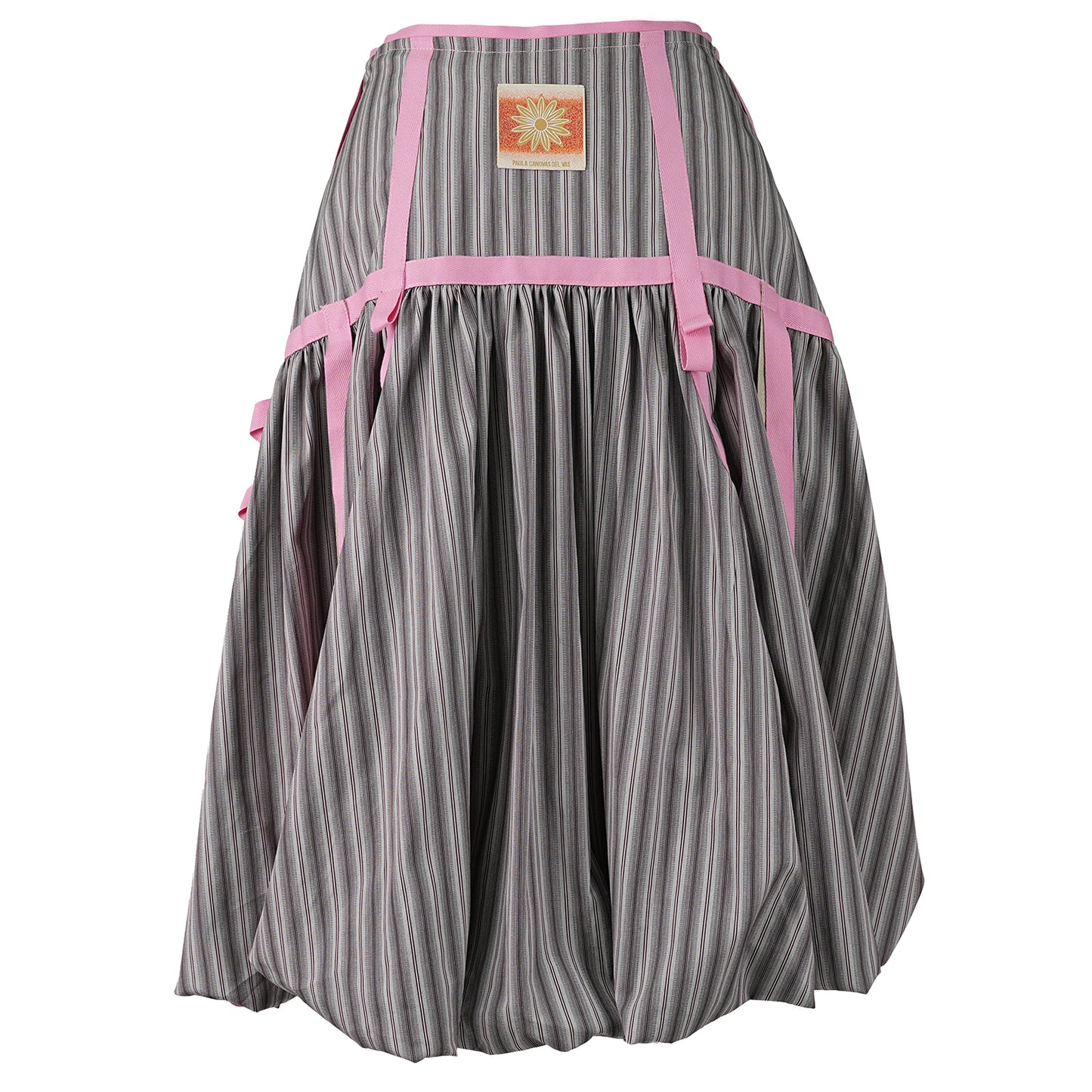 BONBON SKIRT / PINK/BROWN