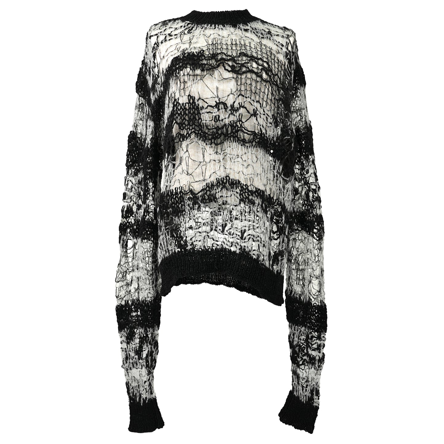 WRECKED JUMPER / BLACK/SILVER